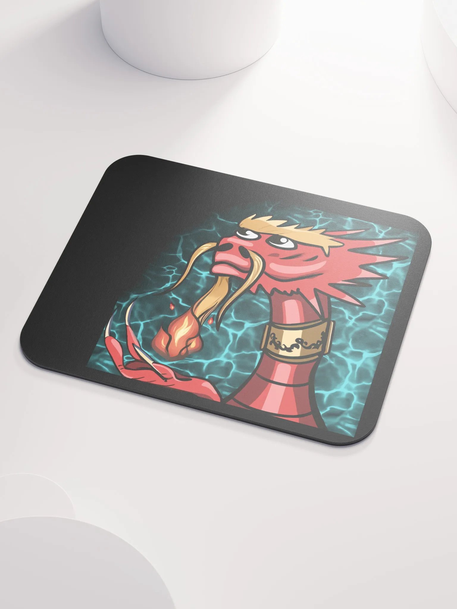 Regal Fire Dragon Mouse Pad product image (3)