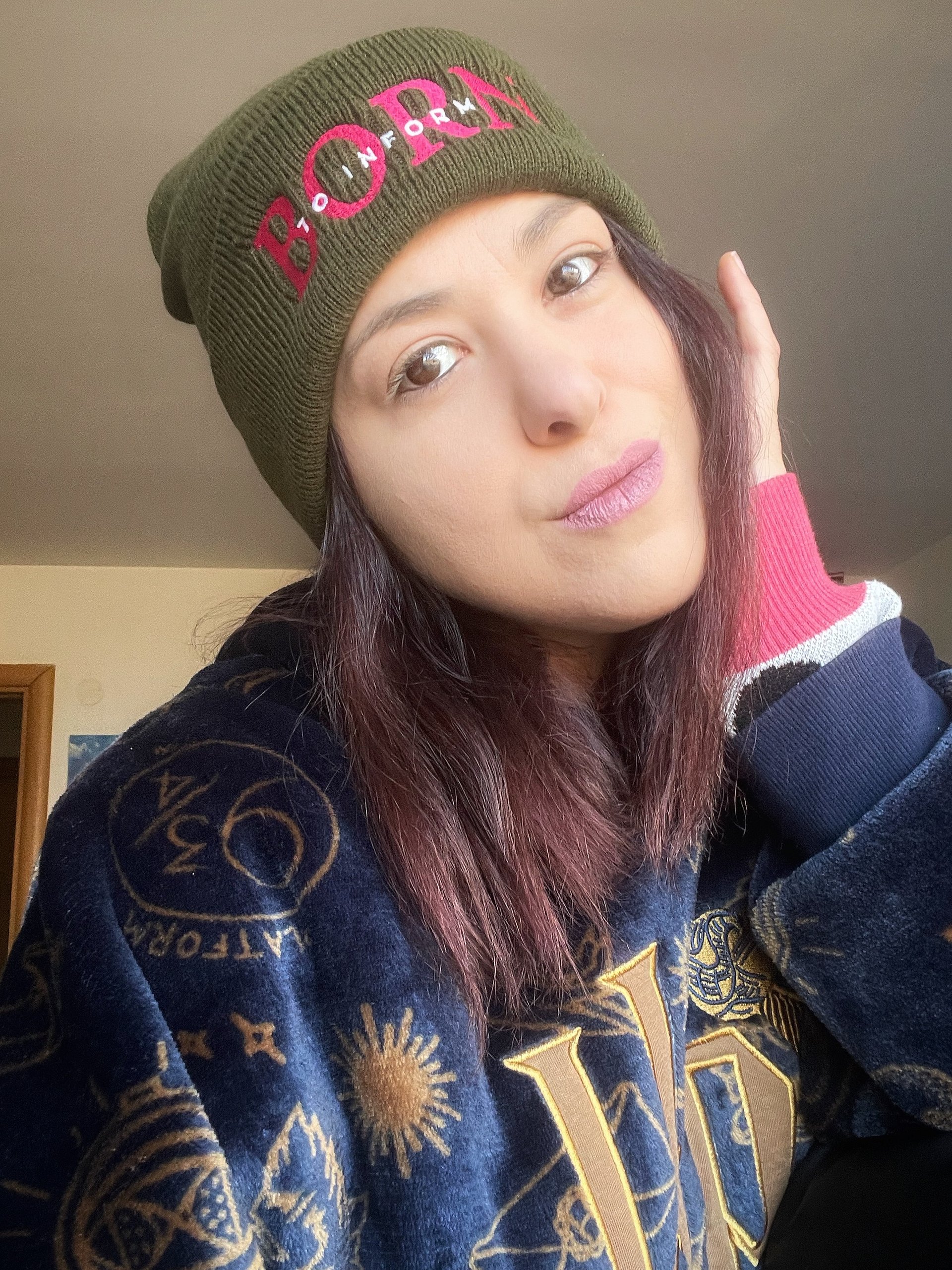 Born to Inform Manifestor Cuffed Beanie product image (21)
