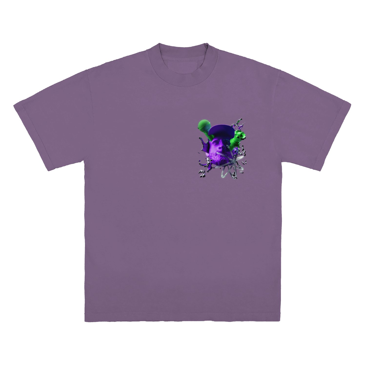 Anomaly Tour 2025 Purple Short Sleeve T-Shirt product image (1)