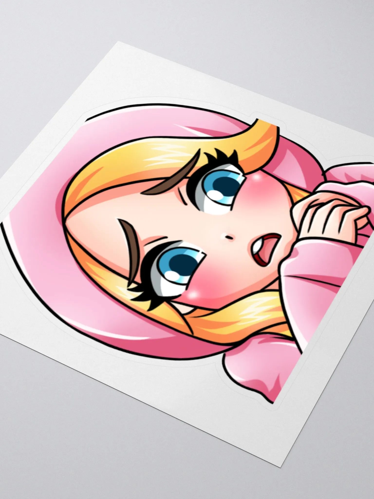Melissa Shy Emote Sticker product image (3)
