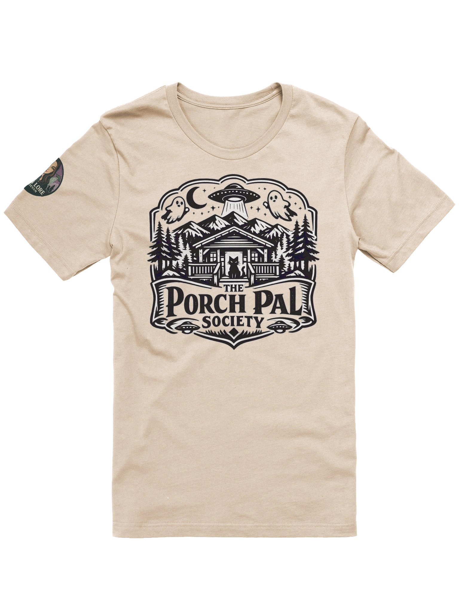 PORCH PAL SOCIETY SUPER SOFT T-SHIRT (SOLID COLORS) product image (4)