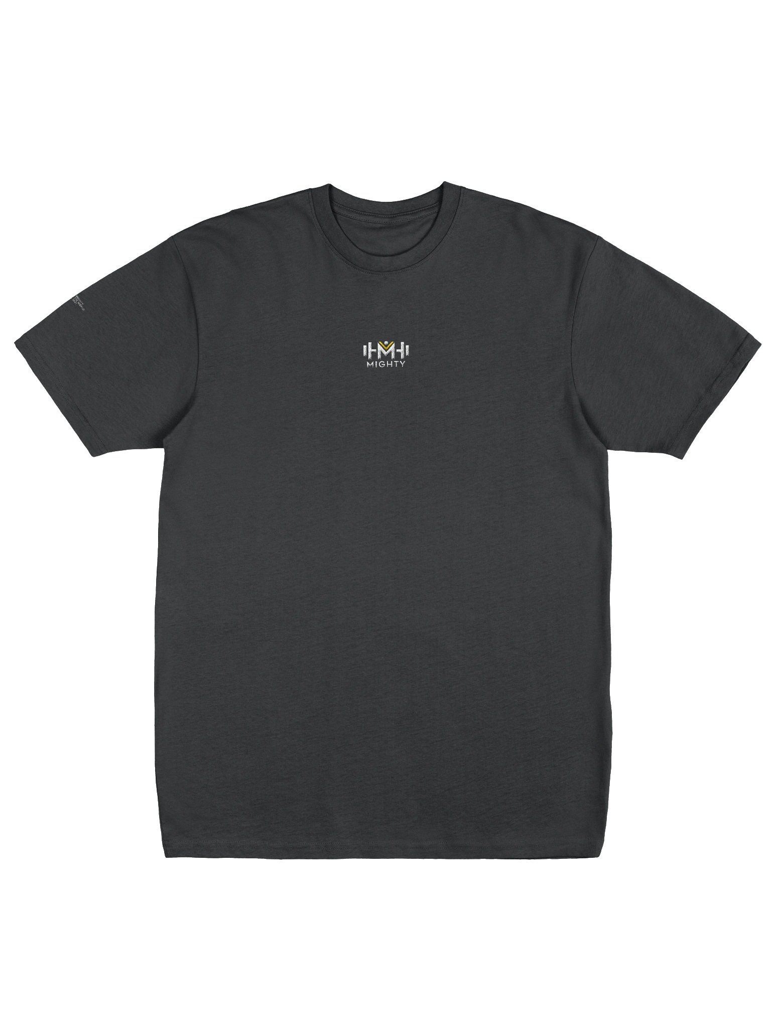 Centered Just Plain Mighty - Oversized Tee - Black product image (1)