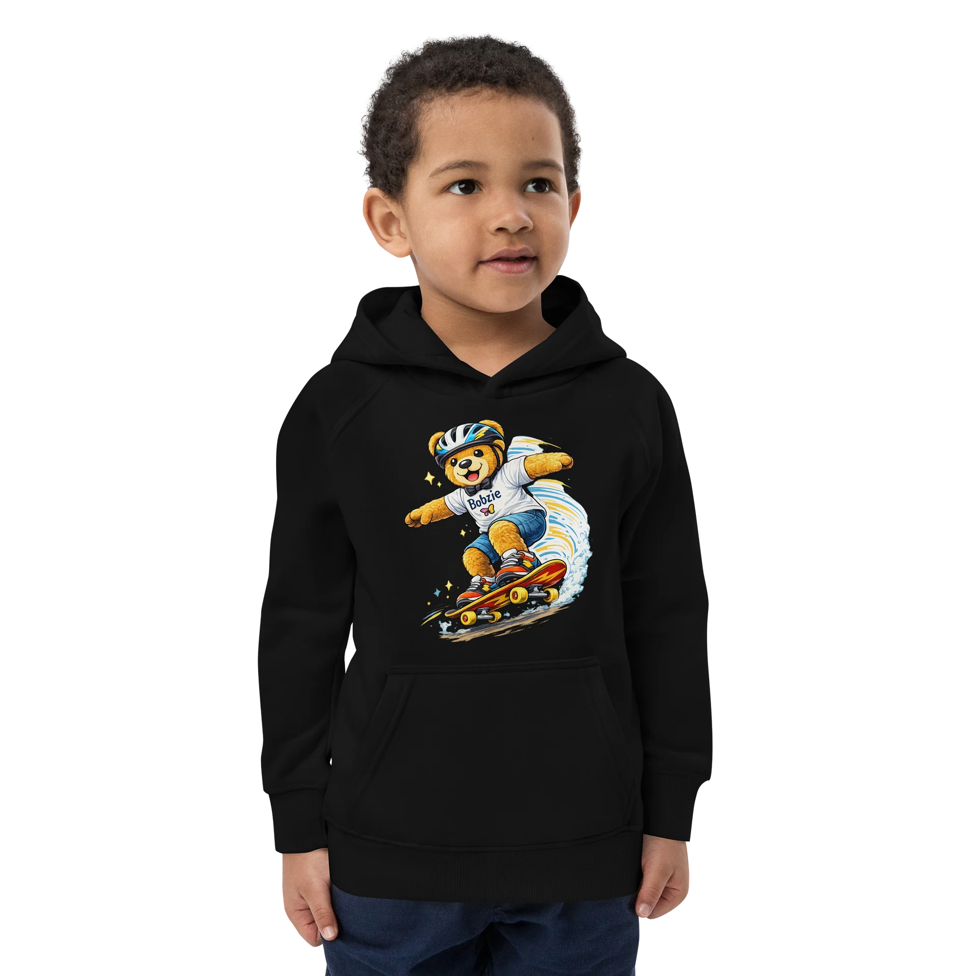 Bobzie Street Rider Kids Eco Hoodie | Adventure Edition by FayzieBobs product image (1)