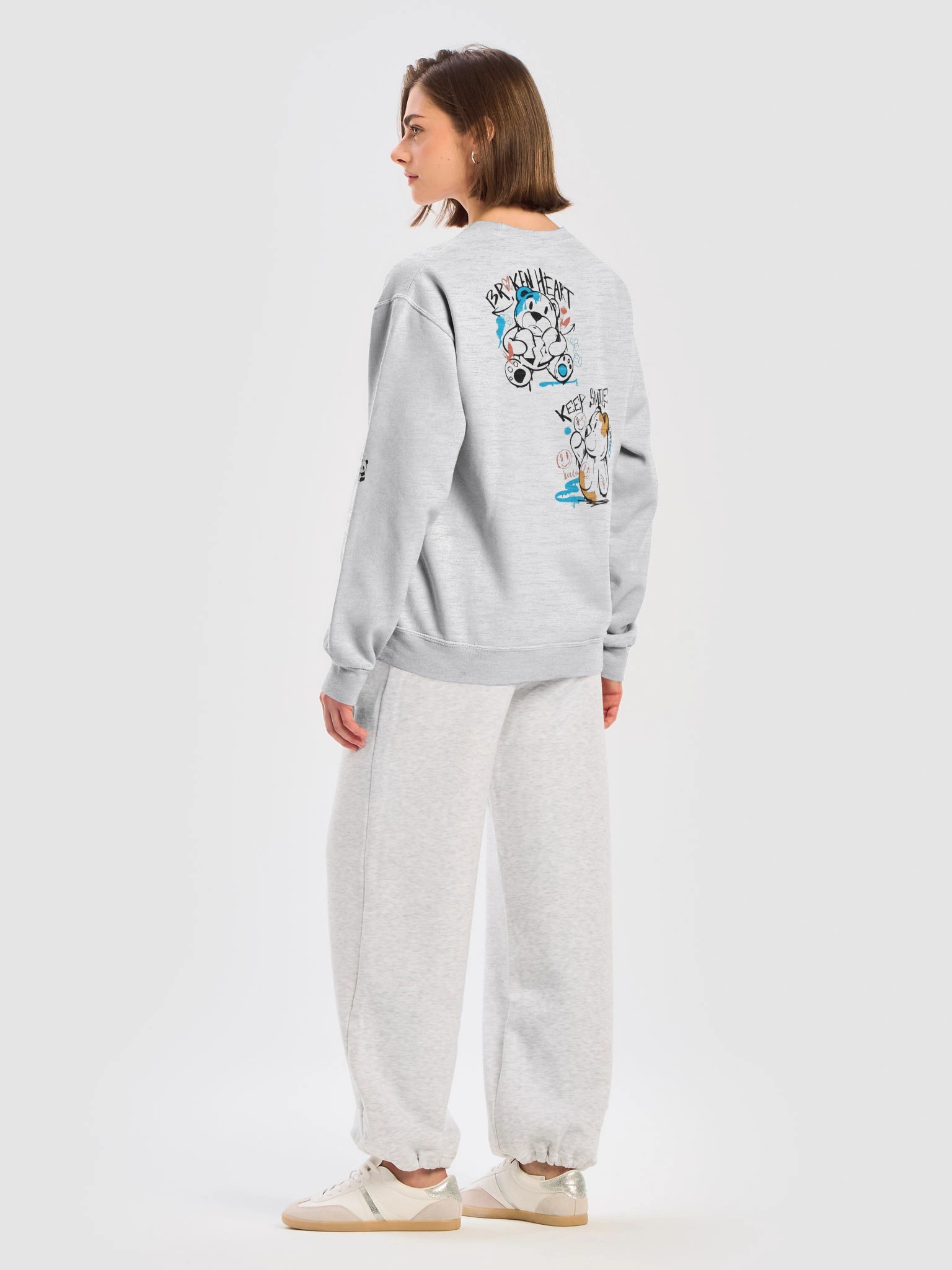 Positive Vibes Graphic Crewneck – “Attract Positivity” Sweatshirt product image (7)