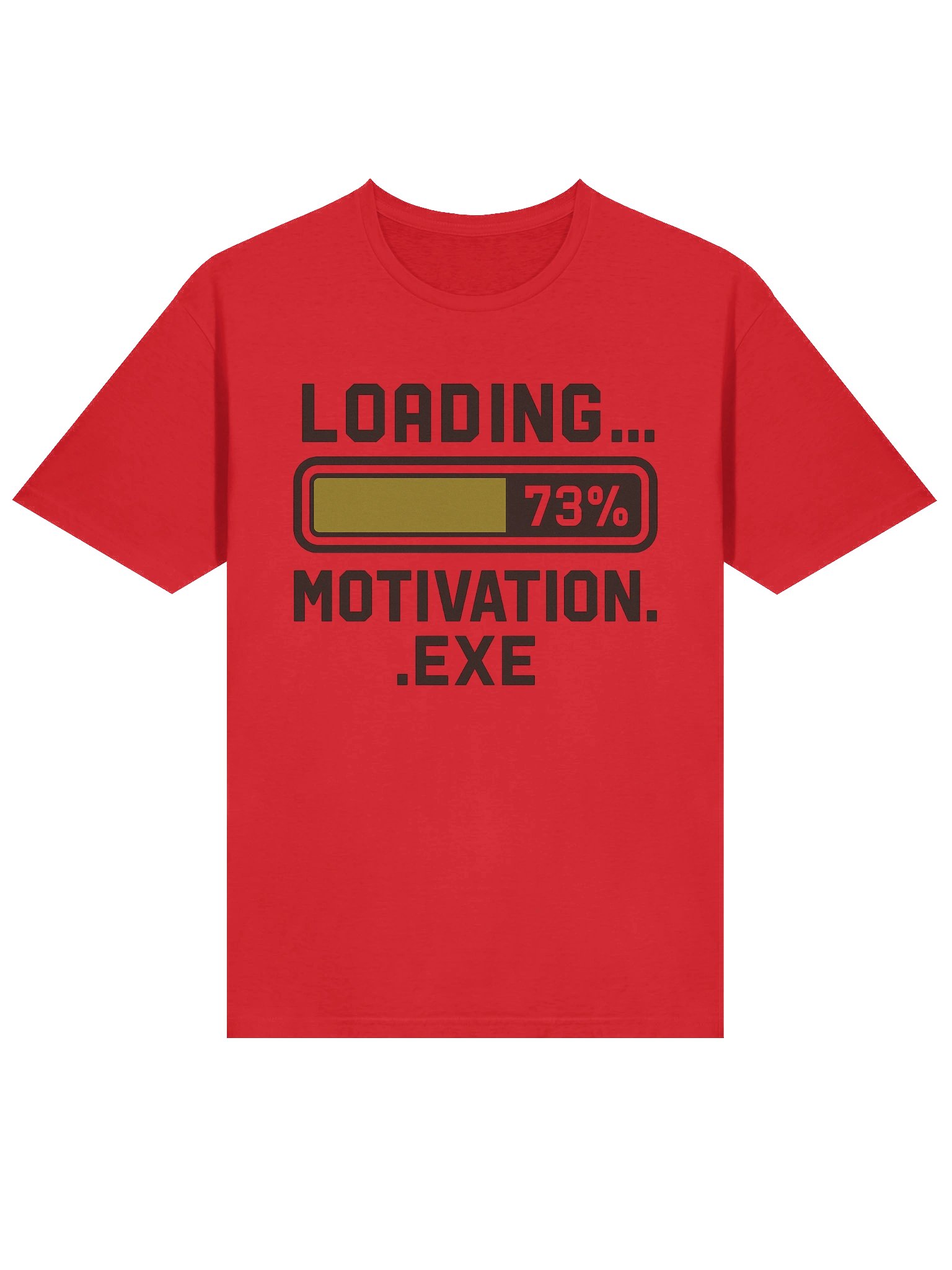 Loading… Motivation.exe – Funny Gamer & Work-Life T-Shirt product image (3)