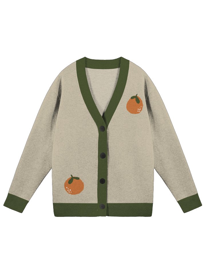 Knitted Oranges Cardigan product image (1)