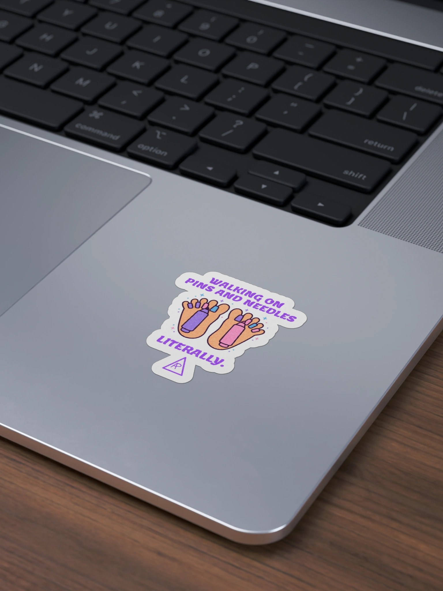 WALKING ON PINS AND NEEDLES — Sticker product image (26)