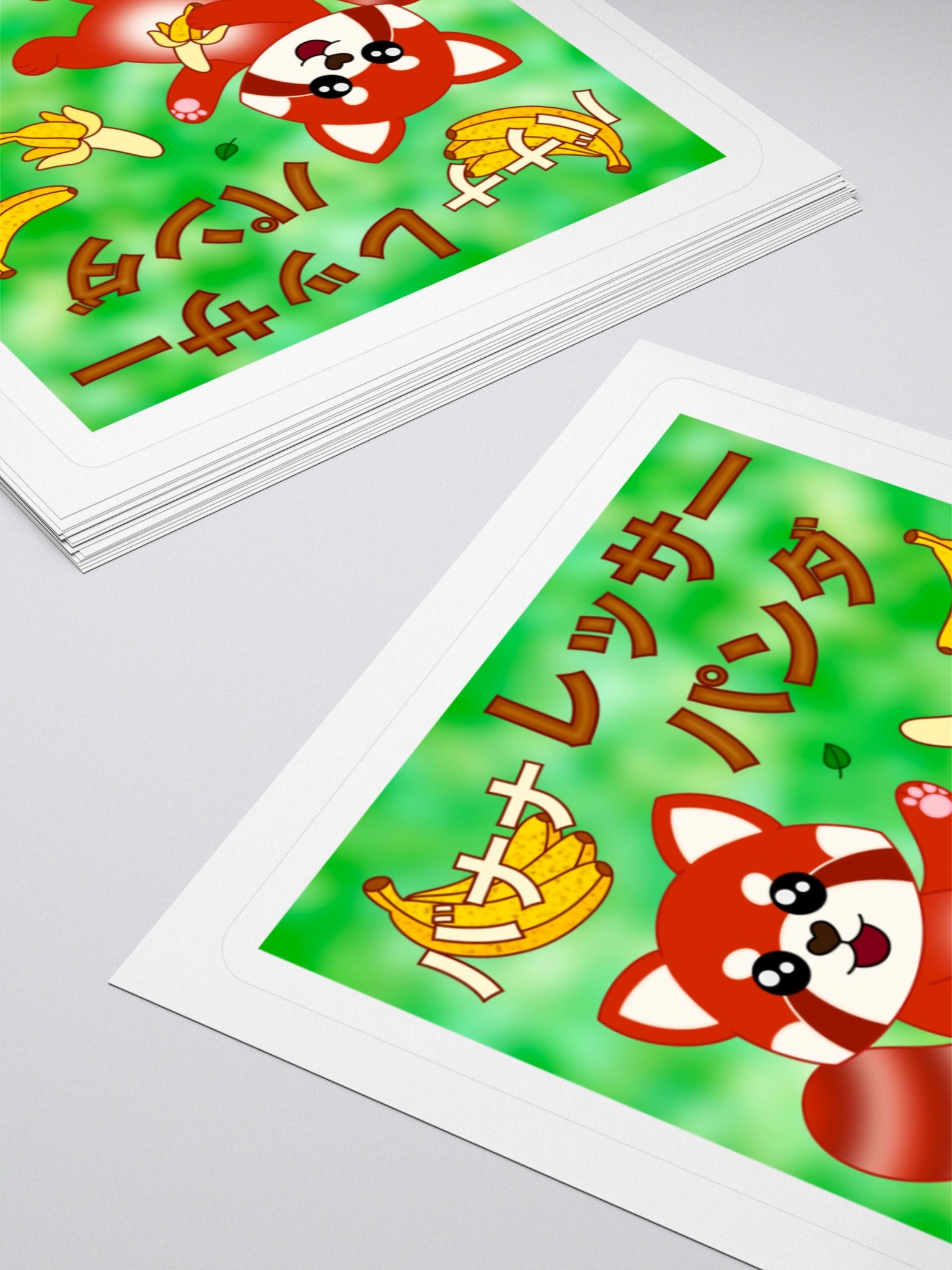 Red Panda Banana Sticker product image (4)