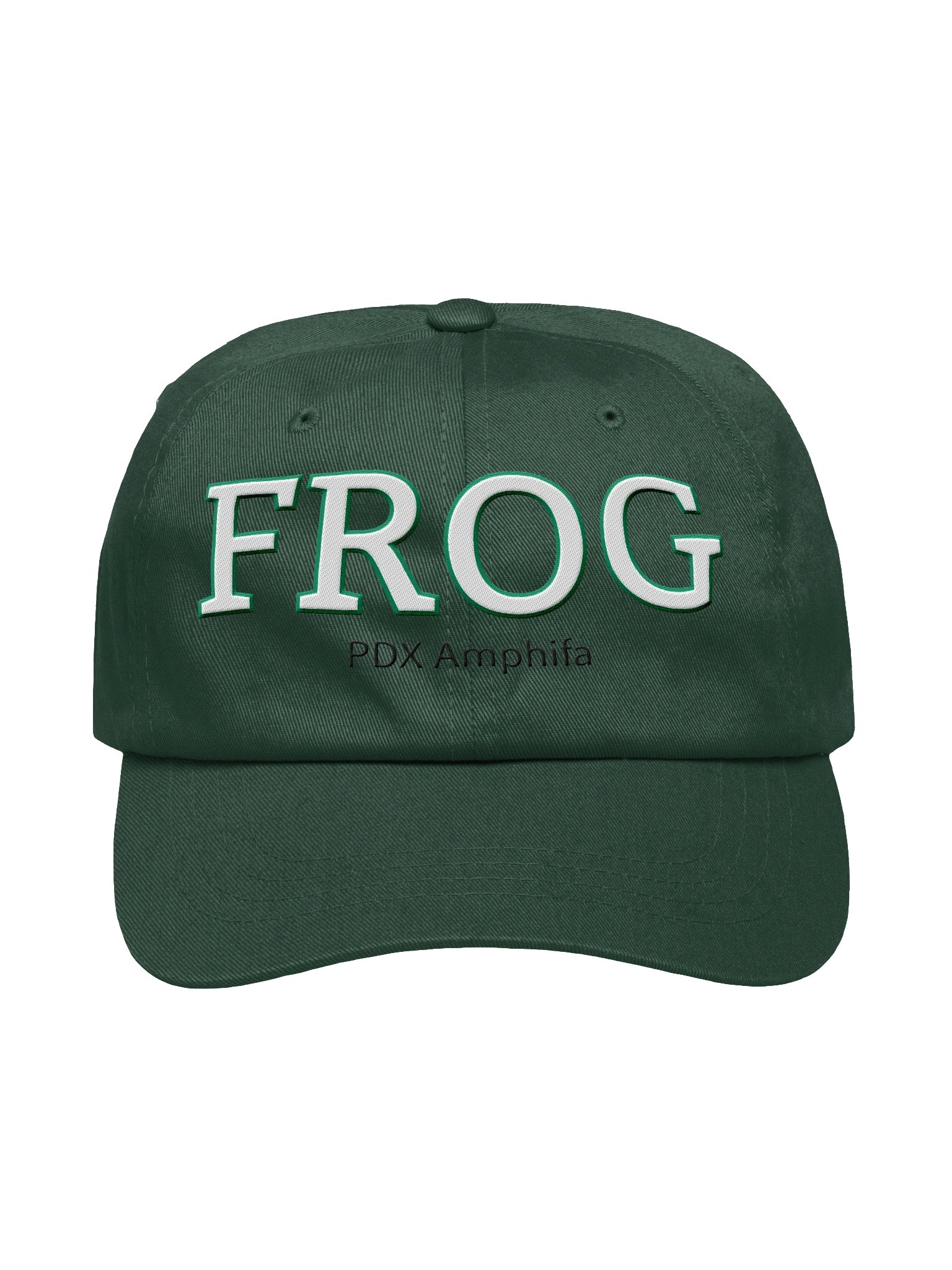 Amphifa: Embroidered FROG Classic Dad Hat product image (1)