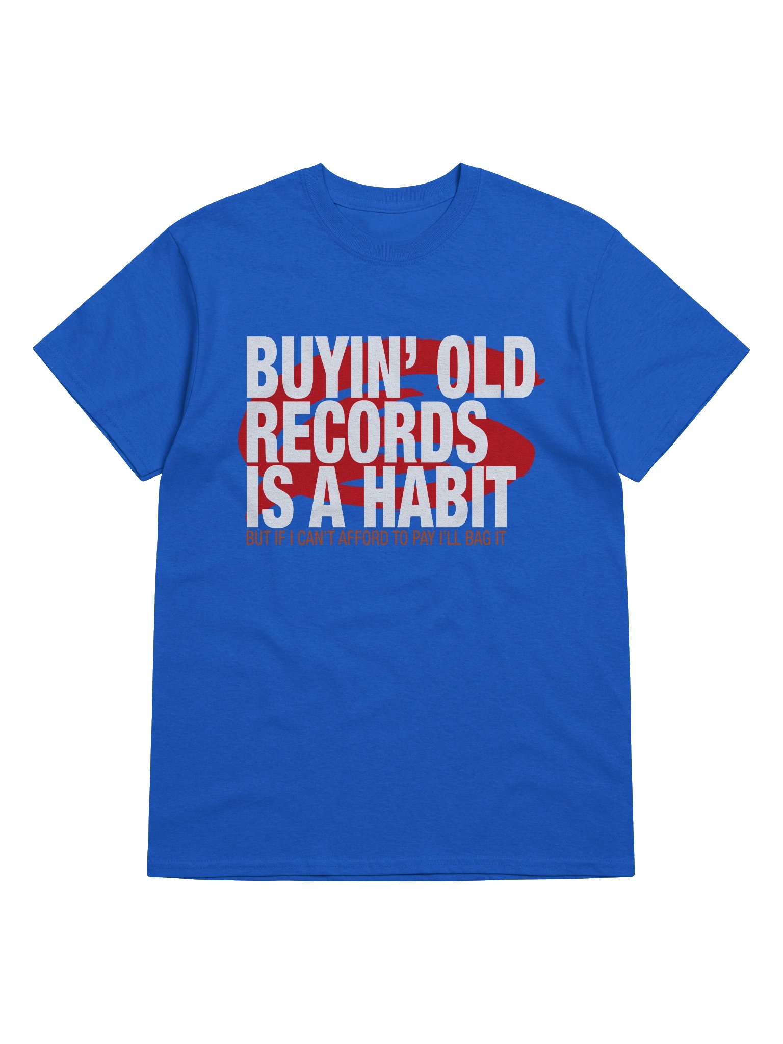 Buyin' Old Records Tee (White Print) product image (8)
