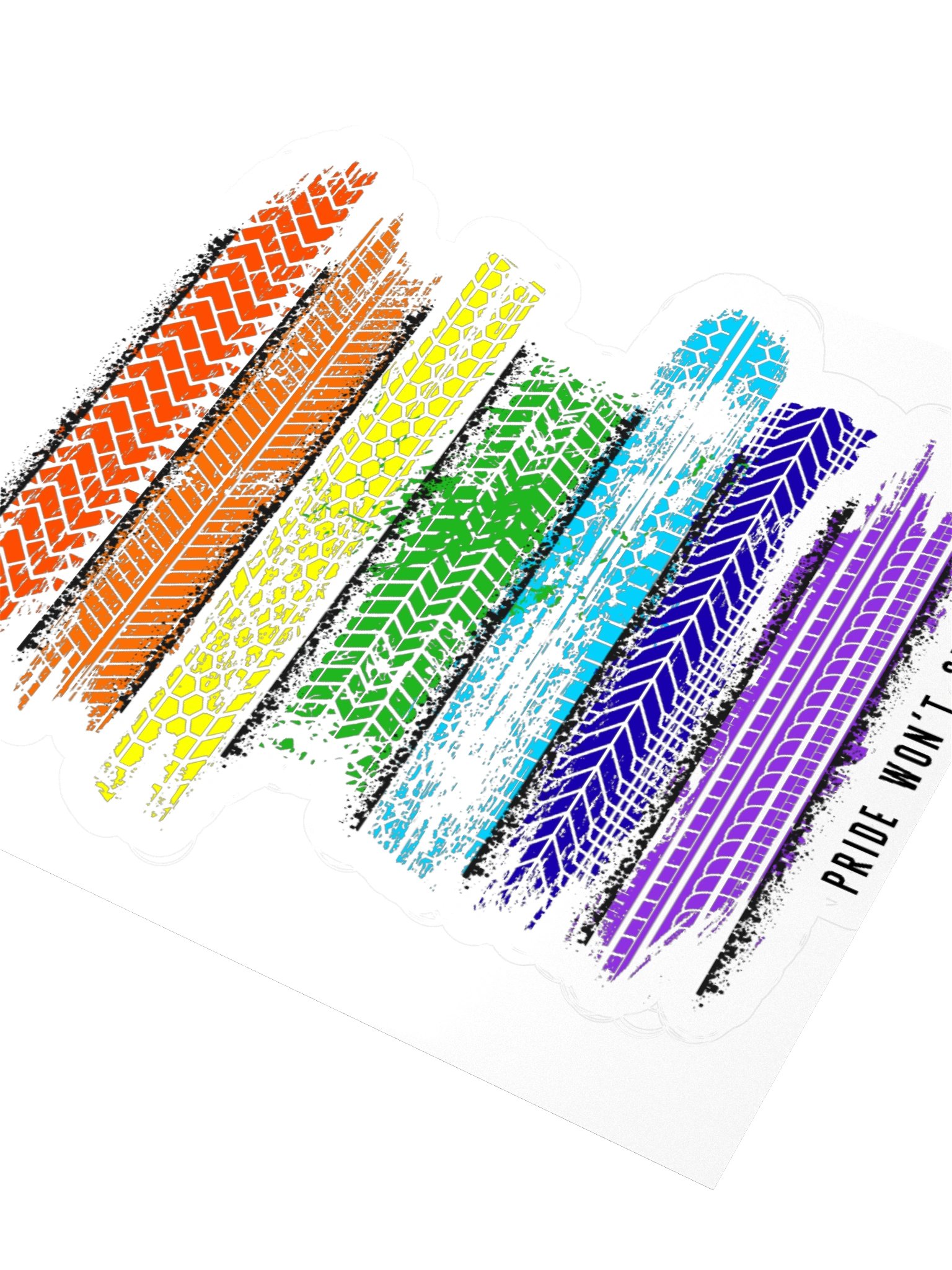 PRIDE WON'T STOP Sticker product image (8)