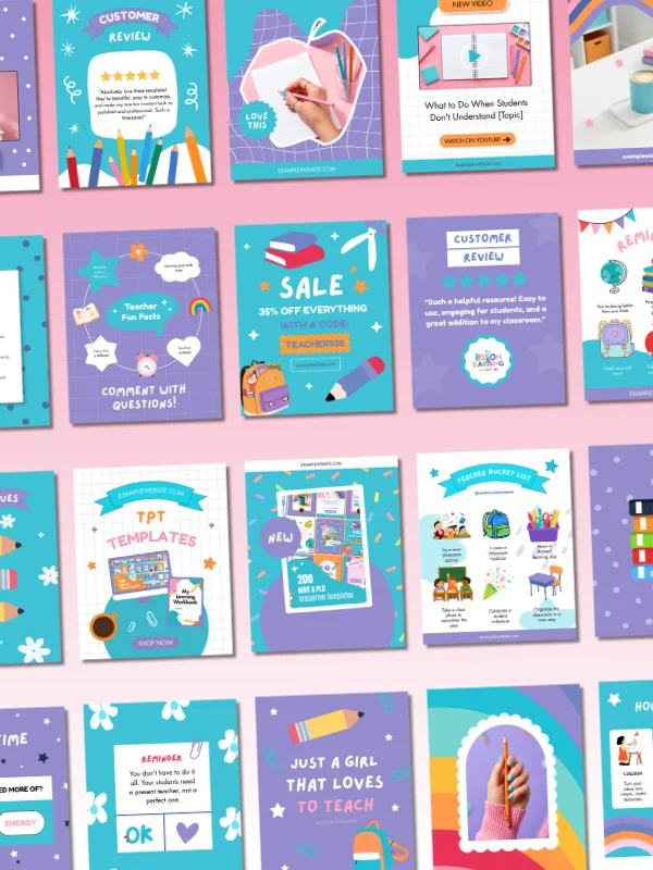 Instagram Templates for TPT Sellers product image (3)
