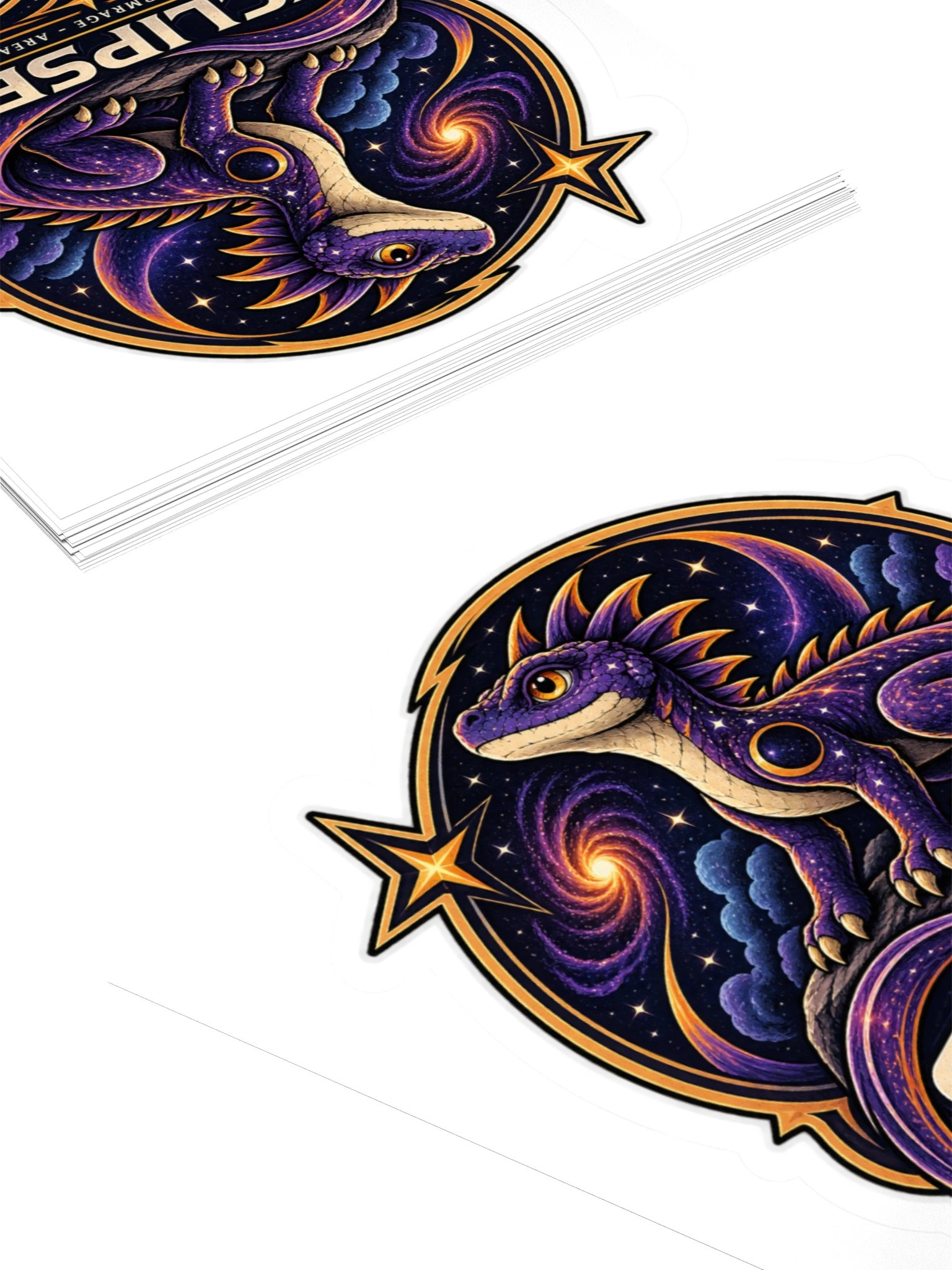 Eclipsed Lizard Sticker product image (4)
