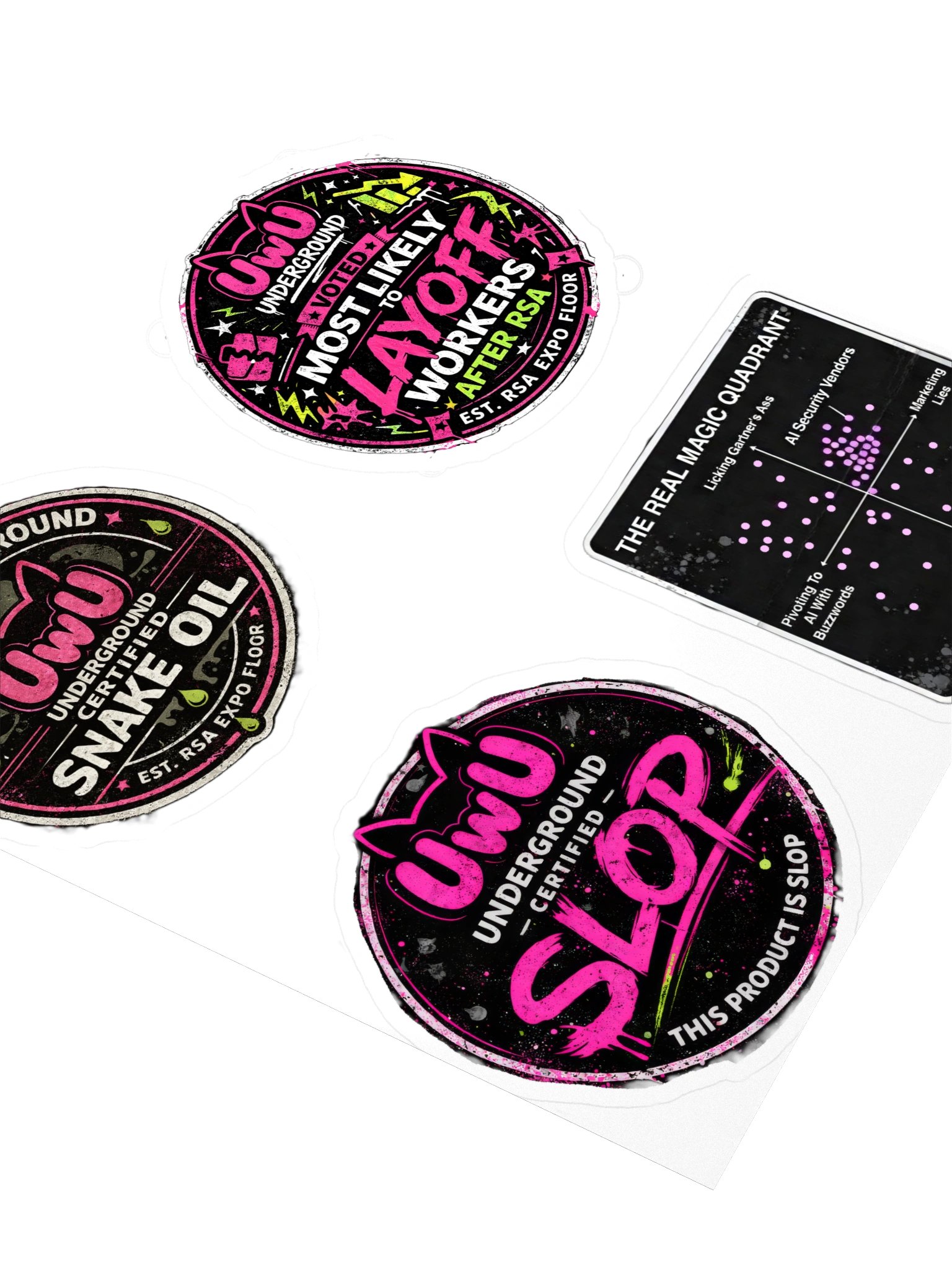 RSA - MULTI PASS Stickers product image (3)