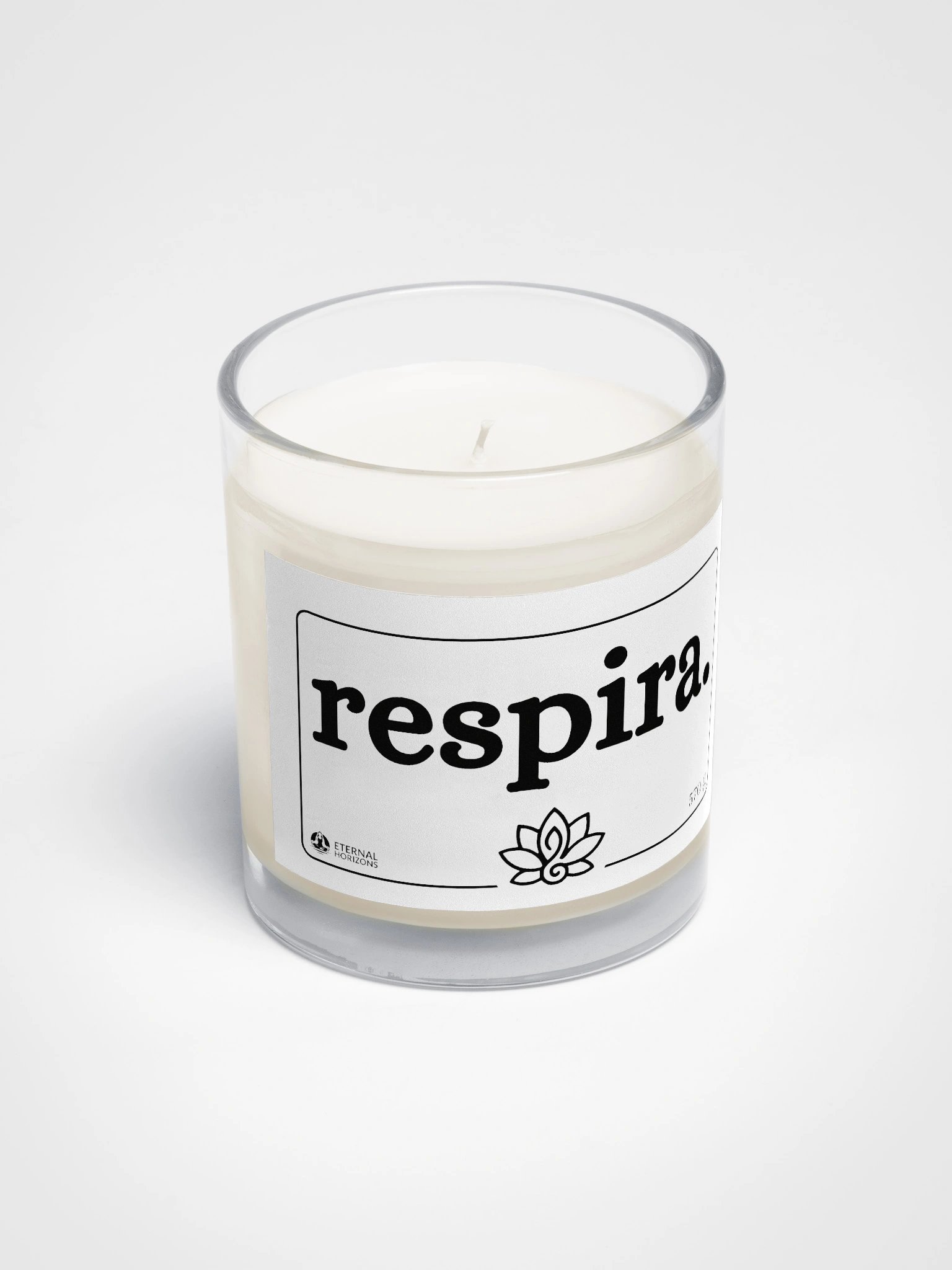Vela de cera de soja "respira." product image (2)