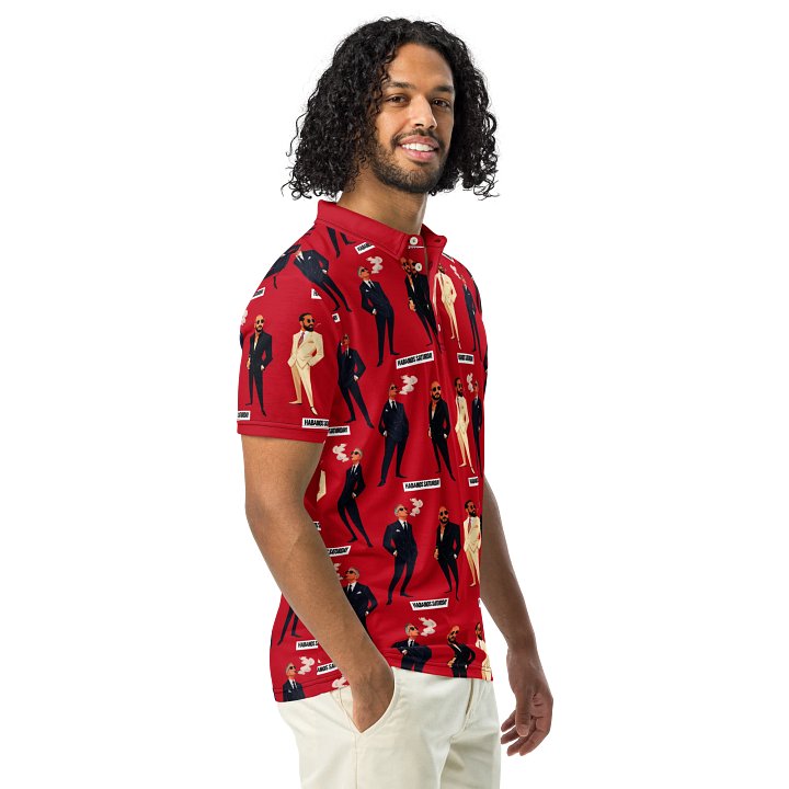Habanos Saturday Official Crew Men's Slim Fit Polo Shirt product image (1)
