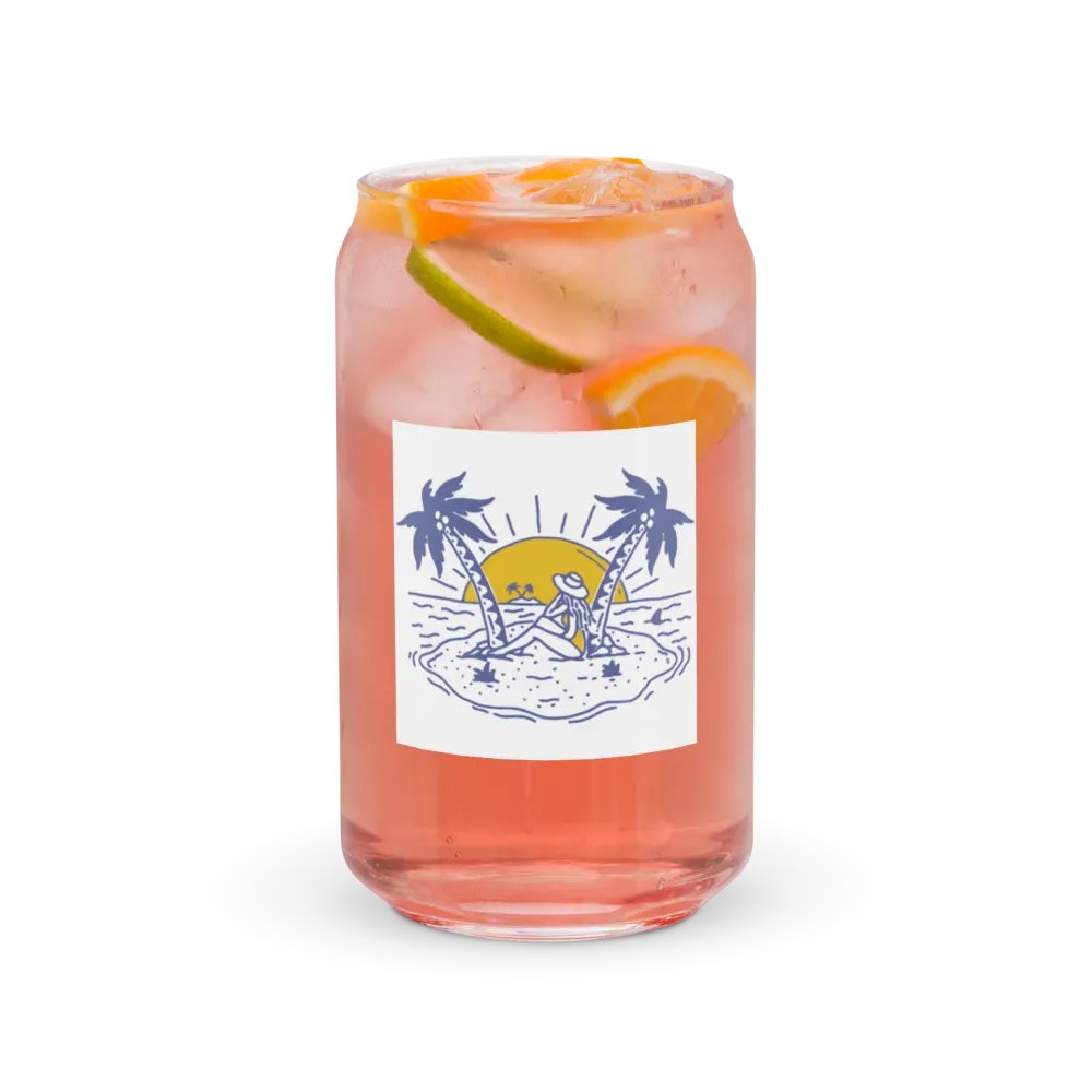 Summer Fun Can Shaped Glass product image (37)