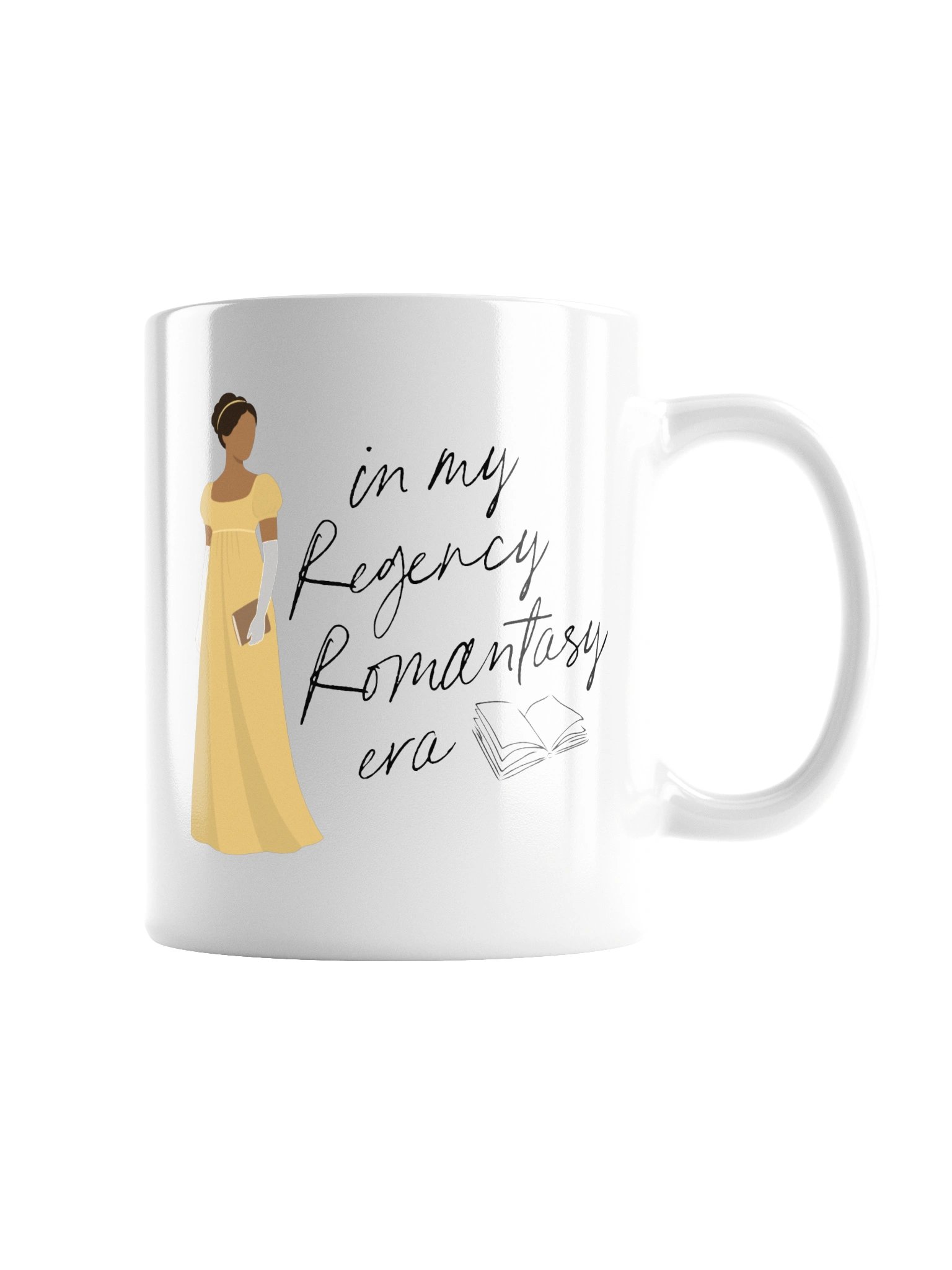 Regency Romantasy Era Mug | YELLOW product image (3)