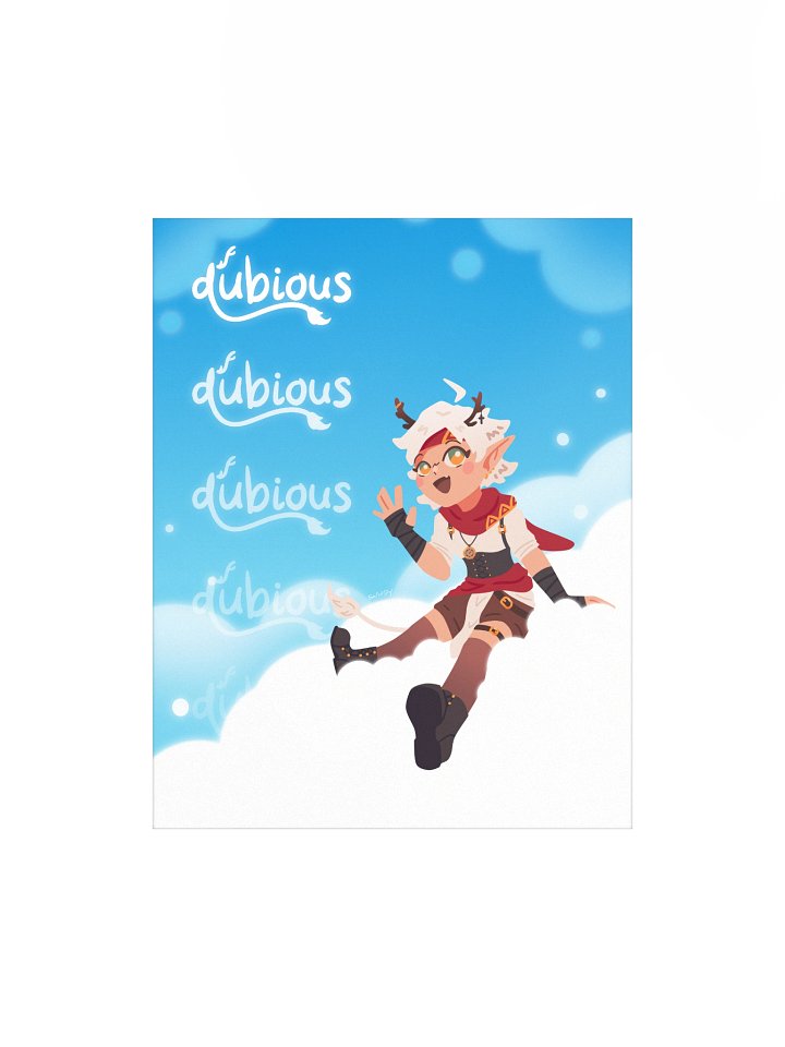 "DUBIOUS SHI" Poster product image (1)