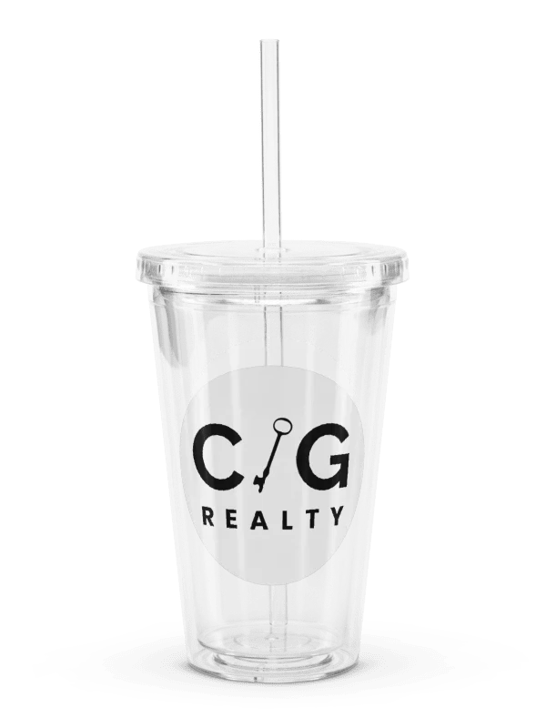Double Wall Clear Plastic Tumbler (16 oz) product image (2)