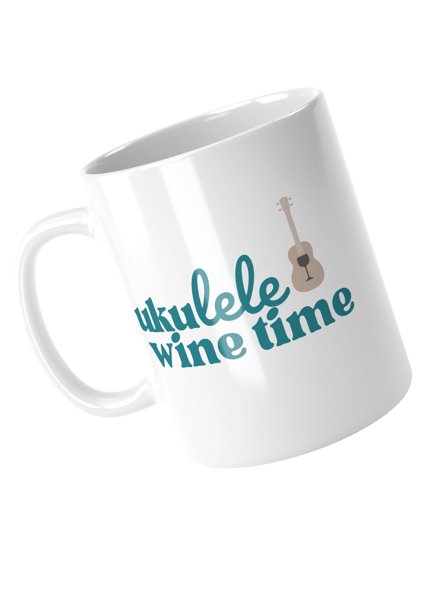 Ukulele Wine Time Mug product image (10)