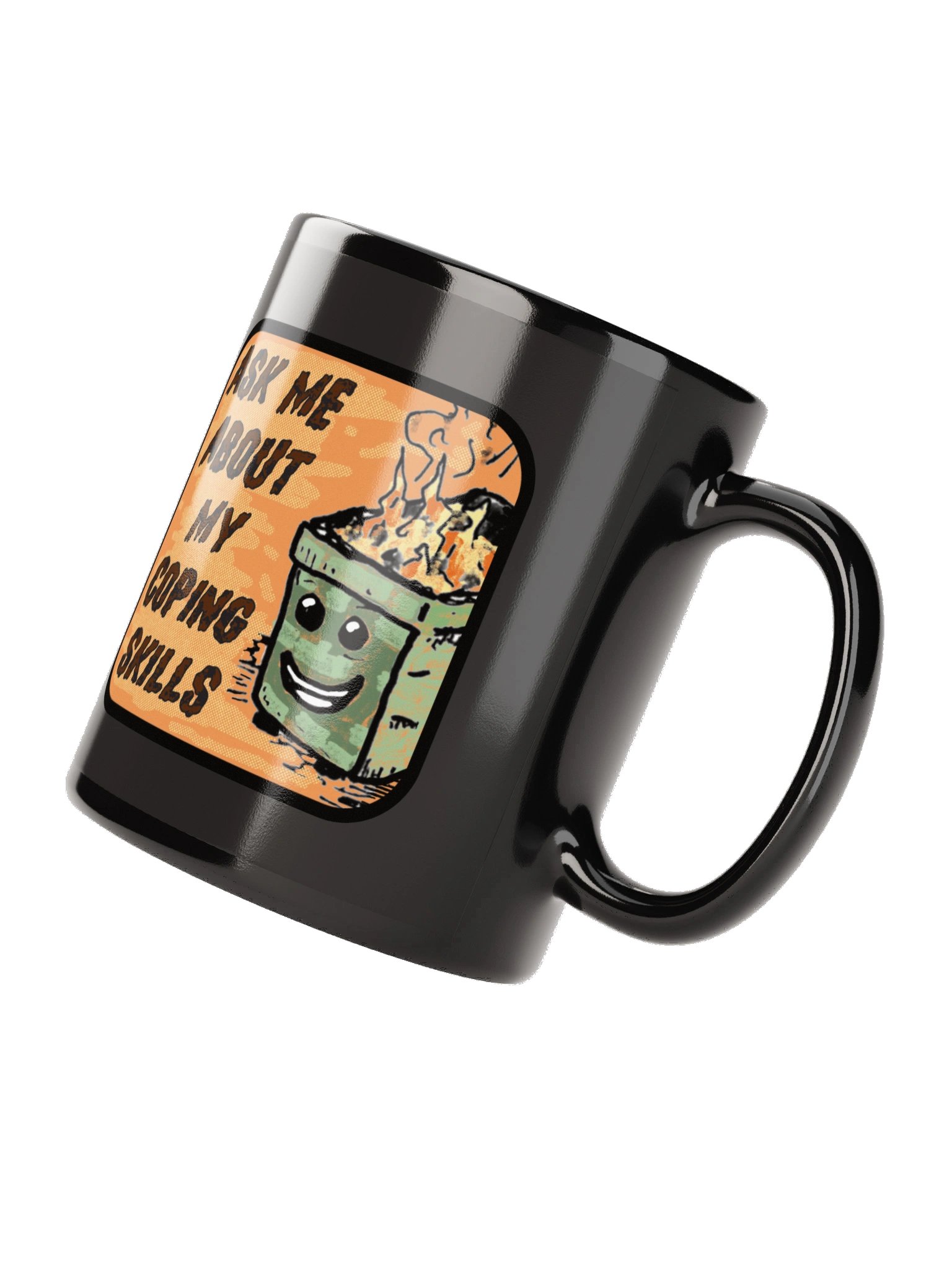 Coping Skills Mug (Black) product image (7)