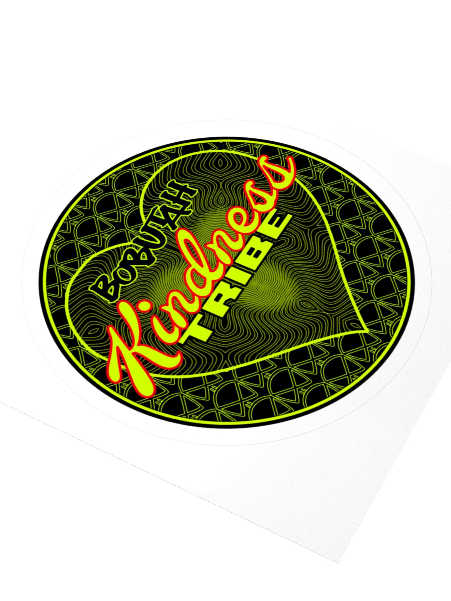 BOBUTAH Kindness Tribe Heart Kiss Cut Stickers product image (7)