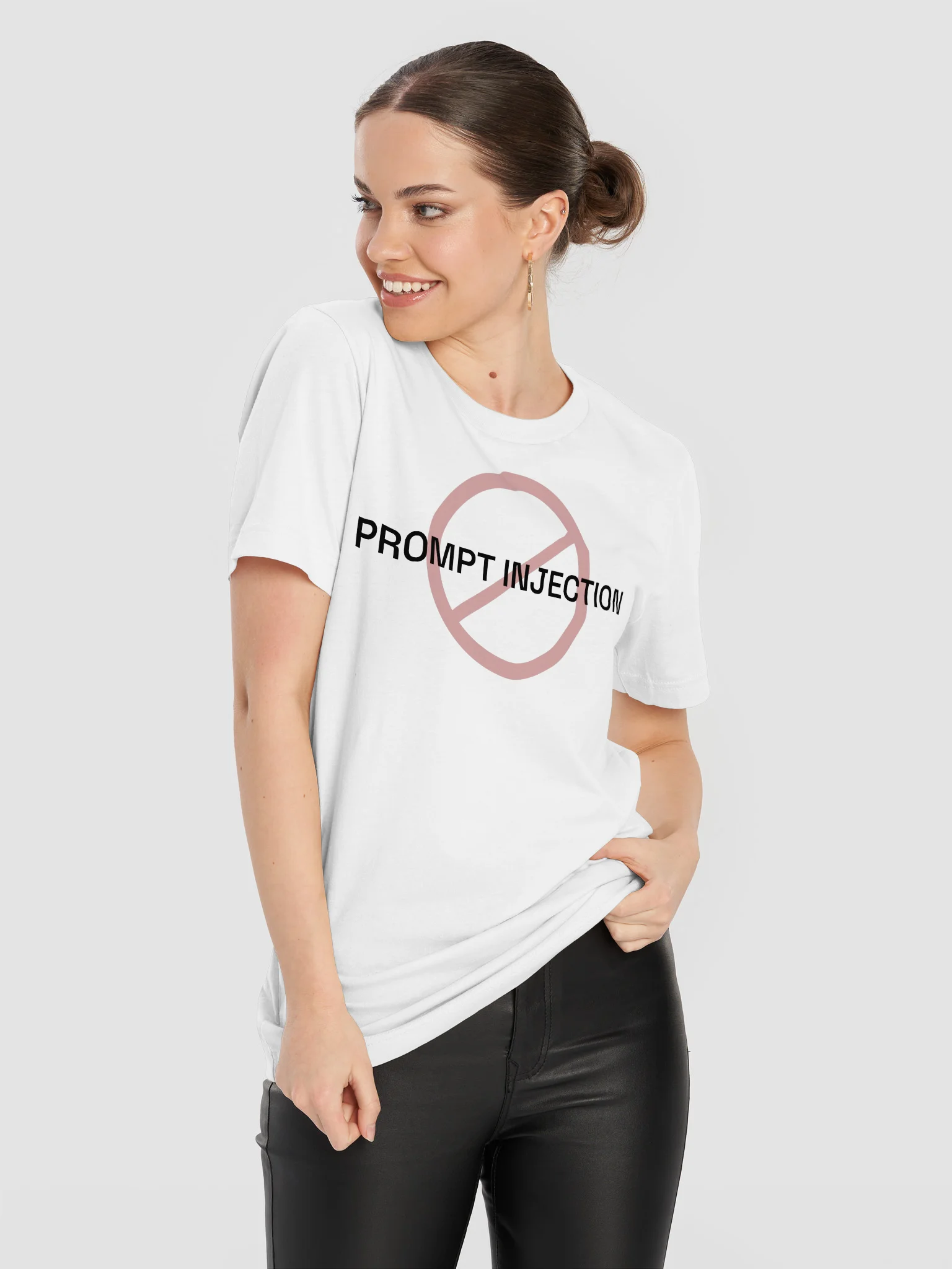 No Prompt Injection Tees product image (2)