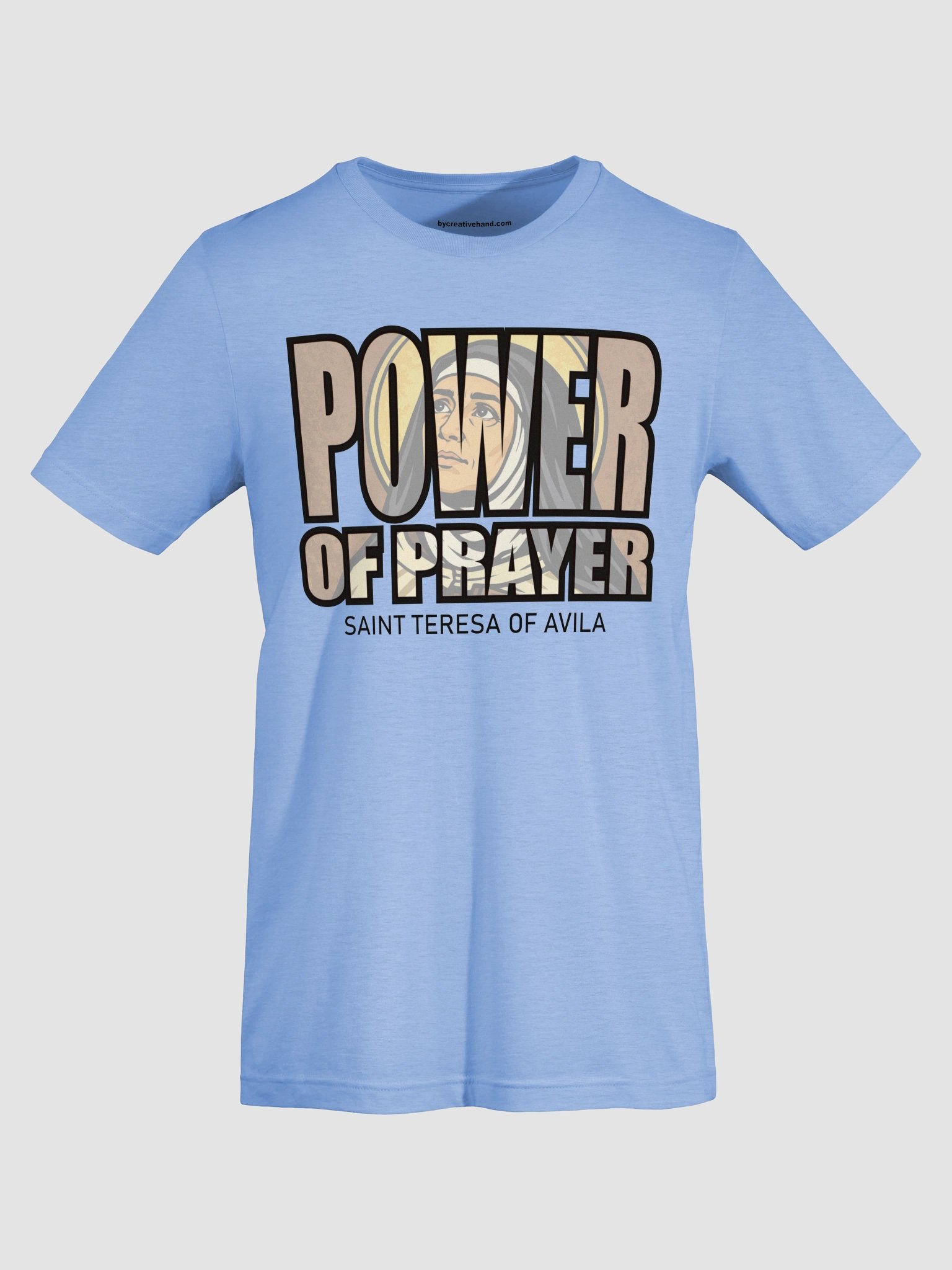 Power of Prayer - Saint Teresa of Avila T-Shirt (Front & Back) product image (5)