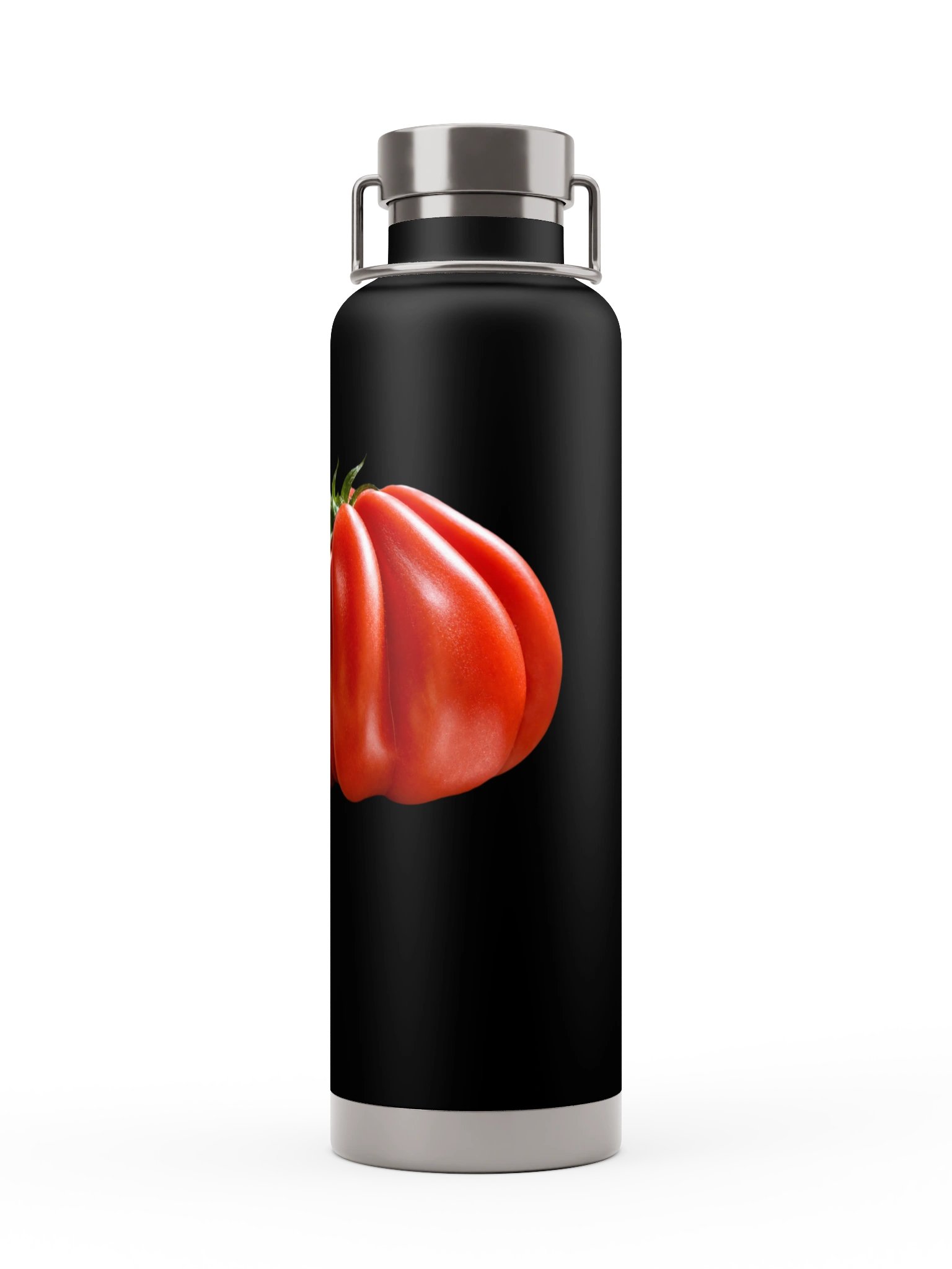 Heirloom Tomato Insulated Bottle I Nature Macro Art product image (11)
