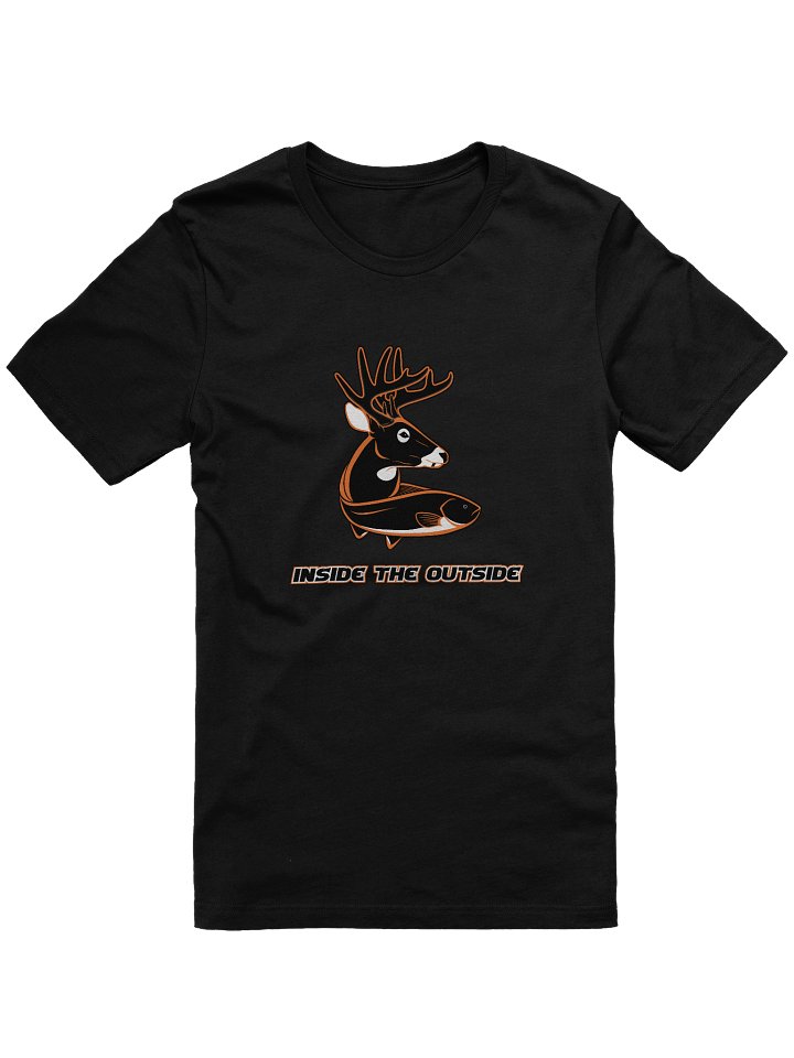Soft Tee Orange Black Logo product image (3)