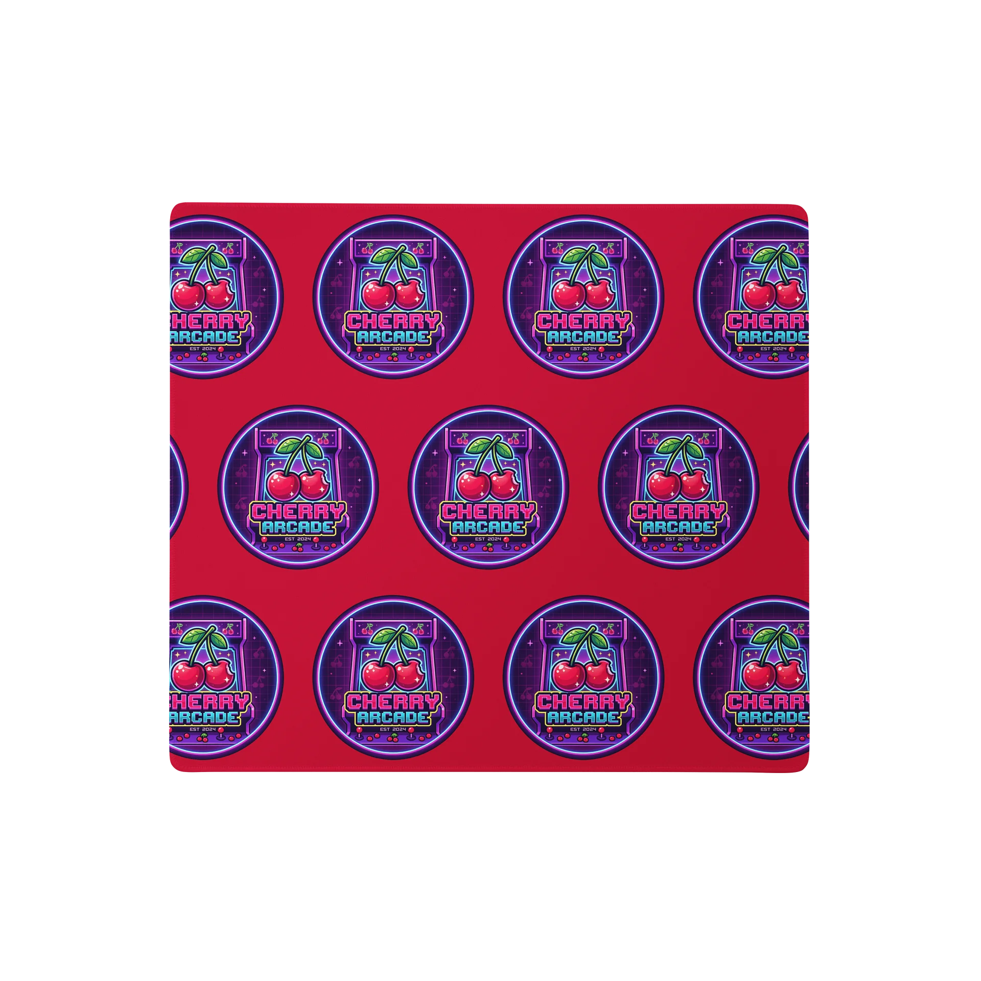 Cherry Arcade Neon Gaming Mouse Pad product image (1)