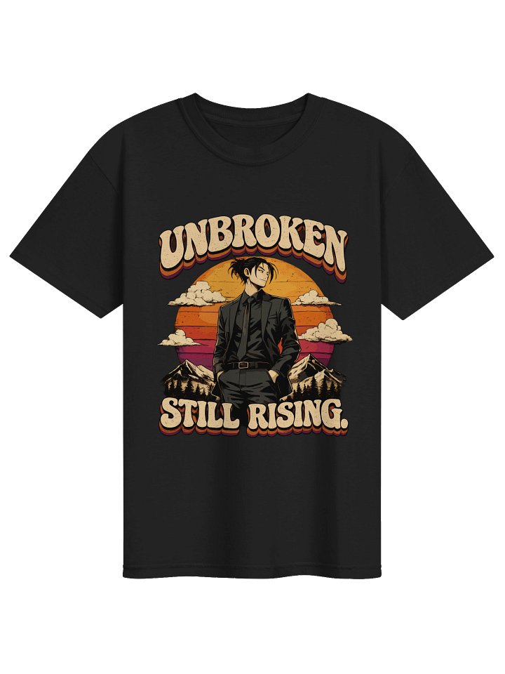 UNBROKEN — "Still Rising" Retro Anime Tee product image (1)