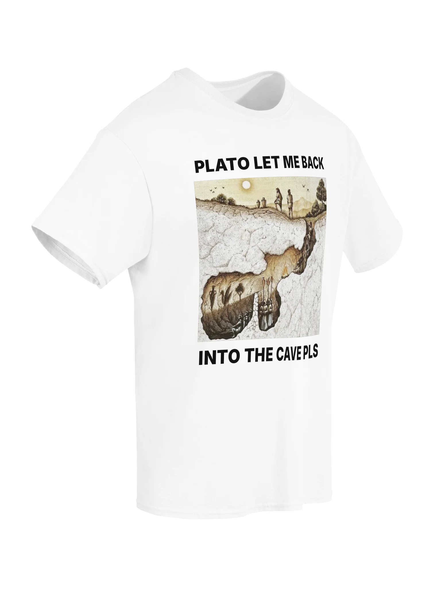 PLATO LET ME BACK INTO THE CAVE PLS product image (116)
