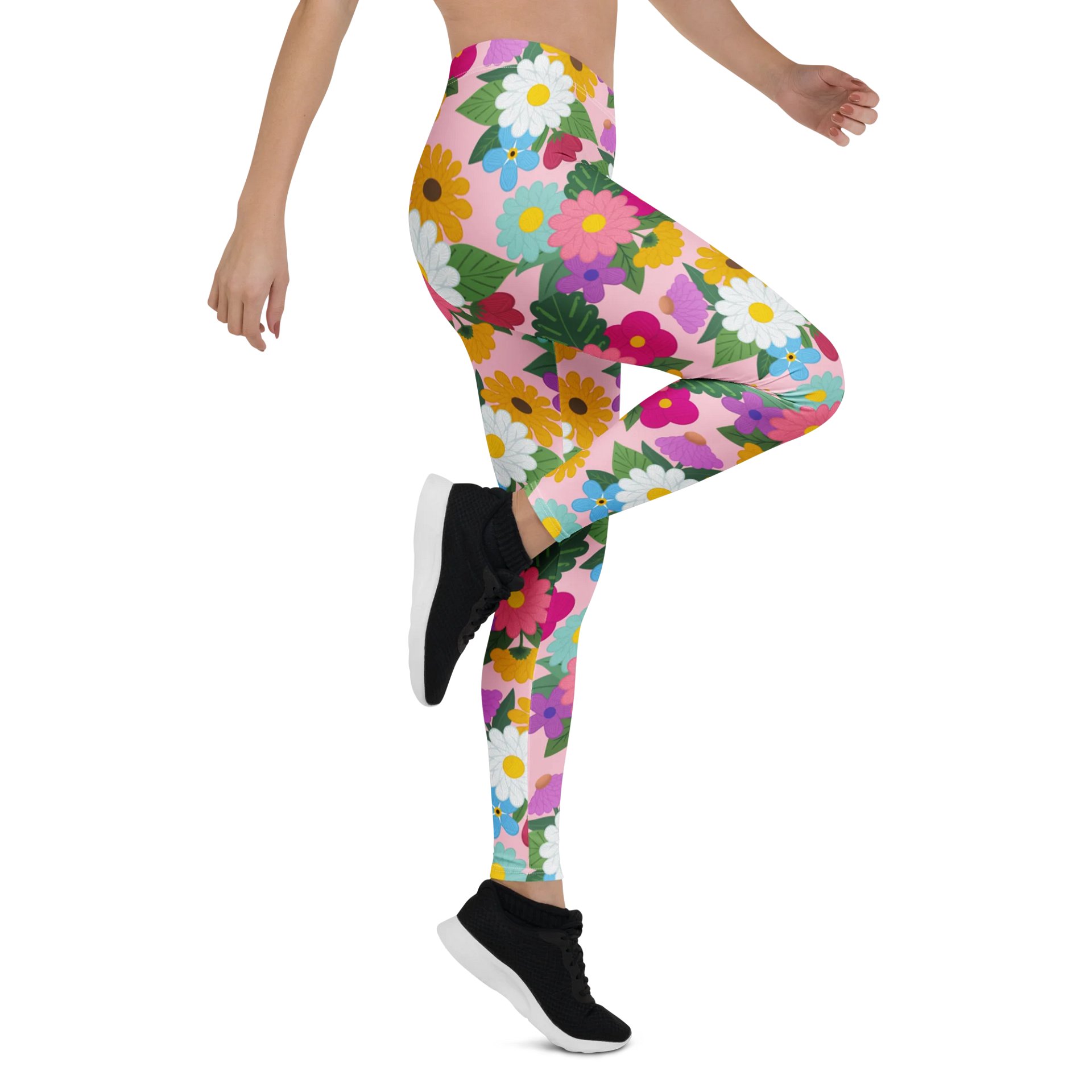 Floral Yarn Print Leggings product image (7)
