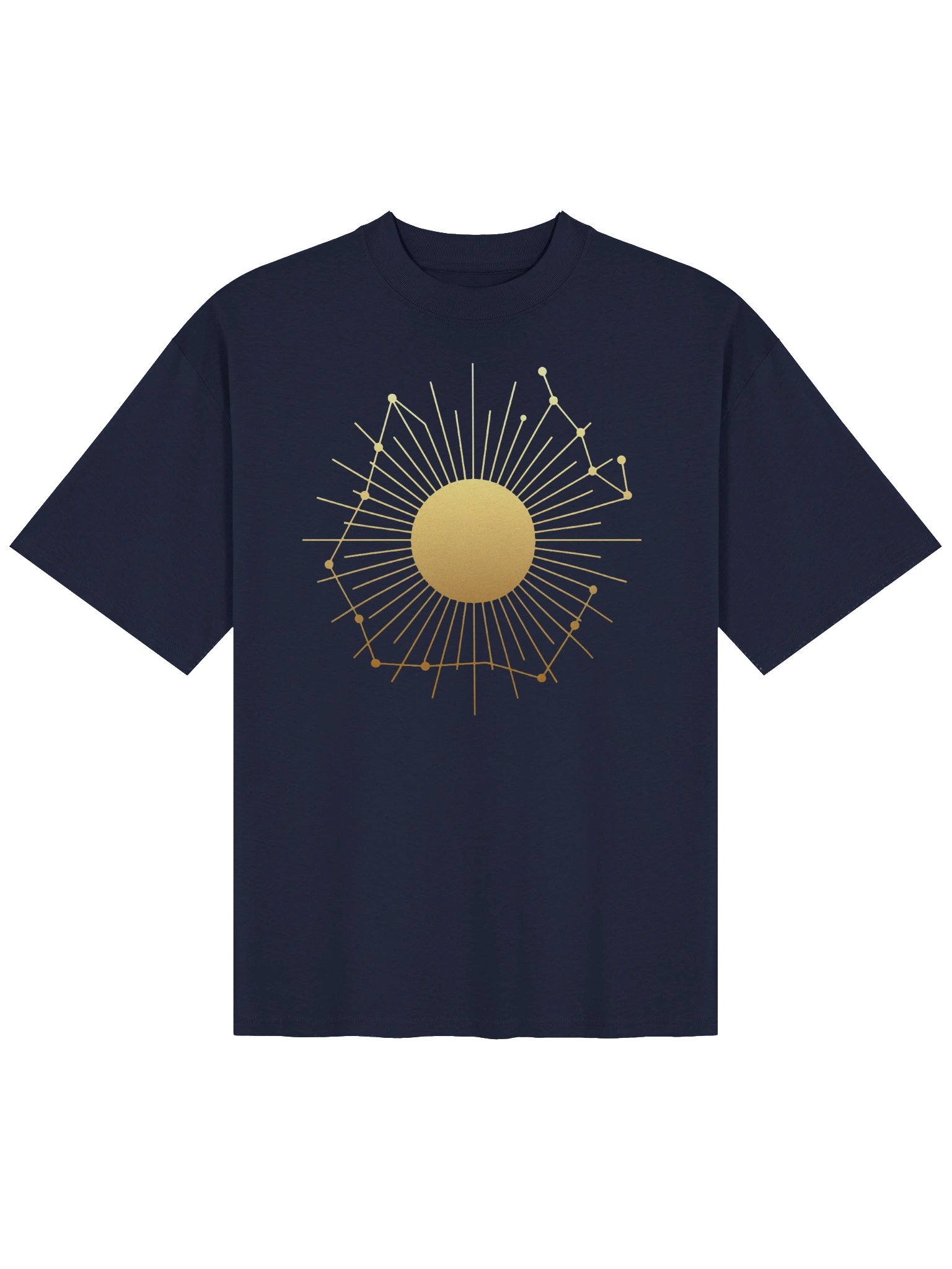 Golden Constellation Unisex Oversized Tee product image (1)