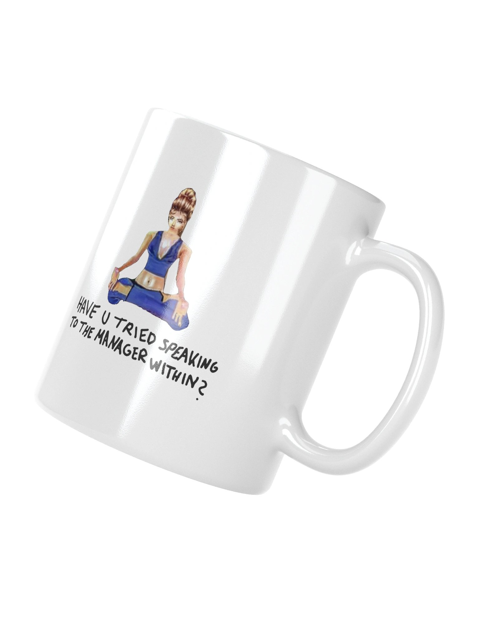 The Manager Within Mug – Funny Enlightened Karen Coffee Mug | 11oz Sarcastic Meme Gift product image (4)