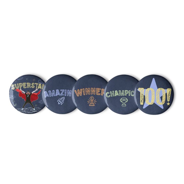 Superstar Pins for Kids | DJ Raphi product image (1)
