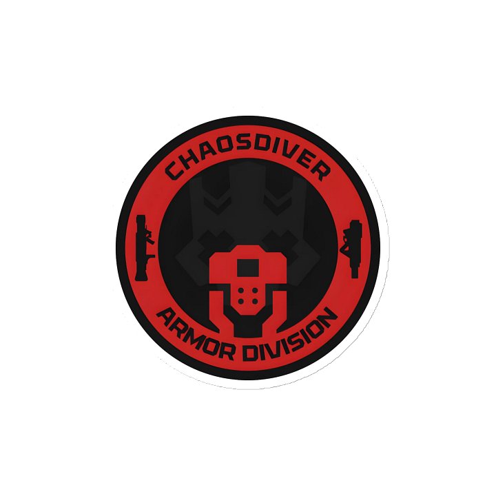 CD Armor Division Patch Magnet product image (2)