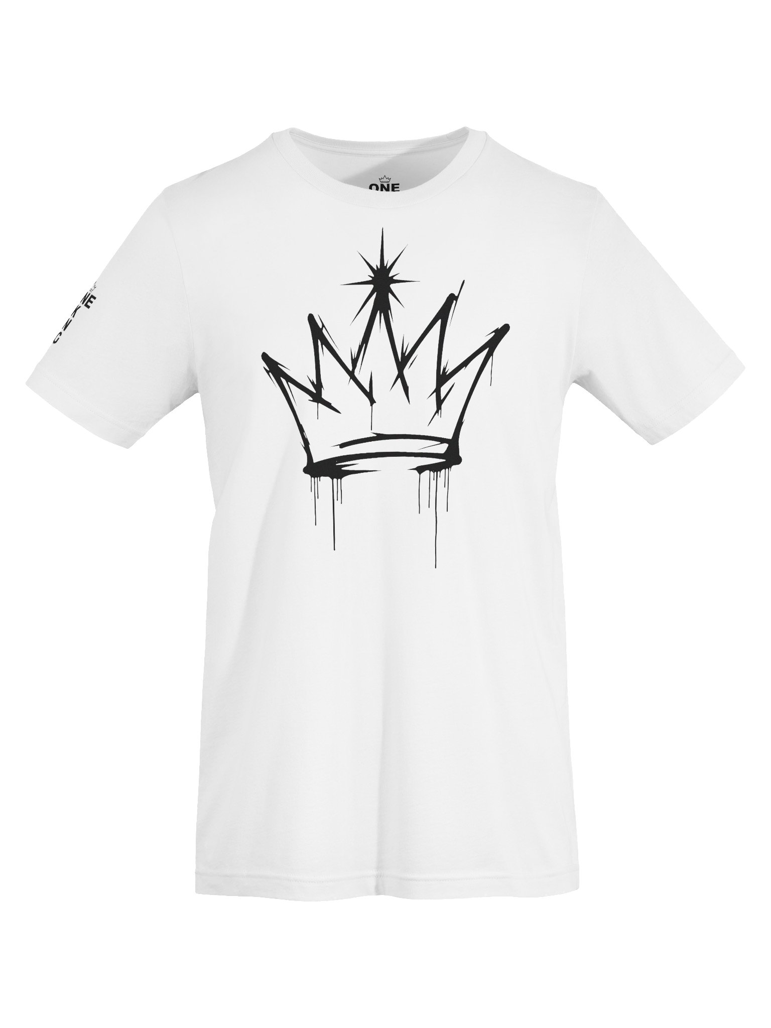 ONE KING Urban Crown Warrior Edition Premium T-Shirt black print product image (2)