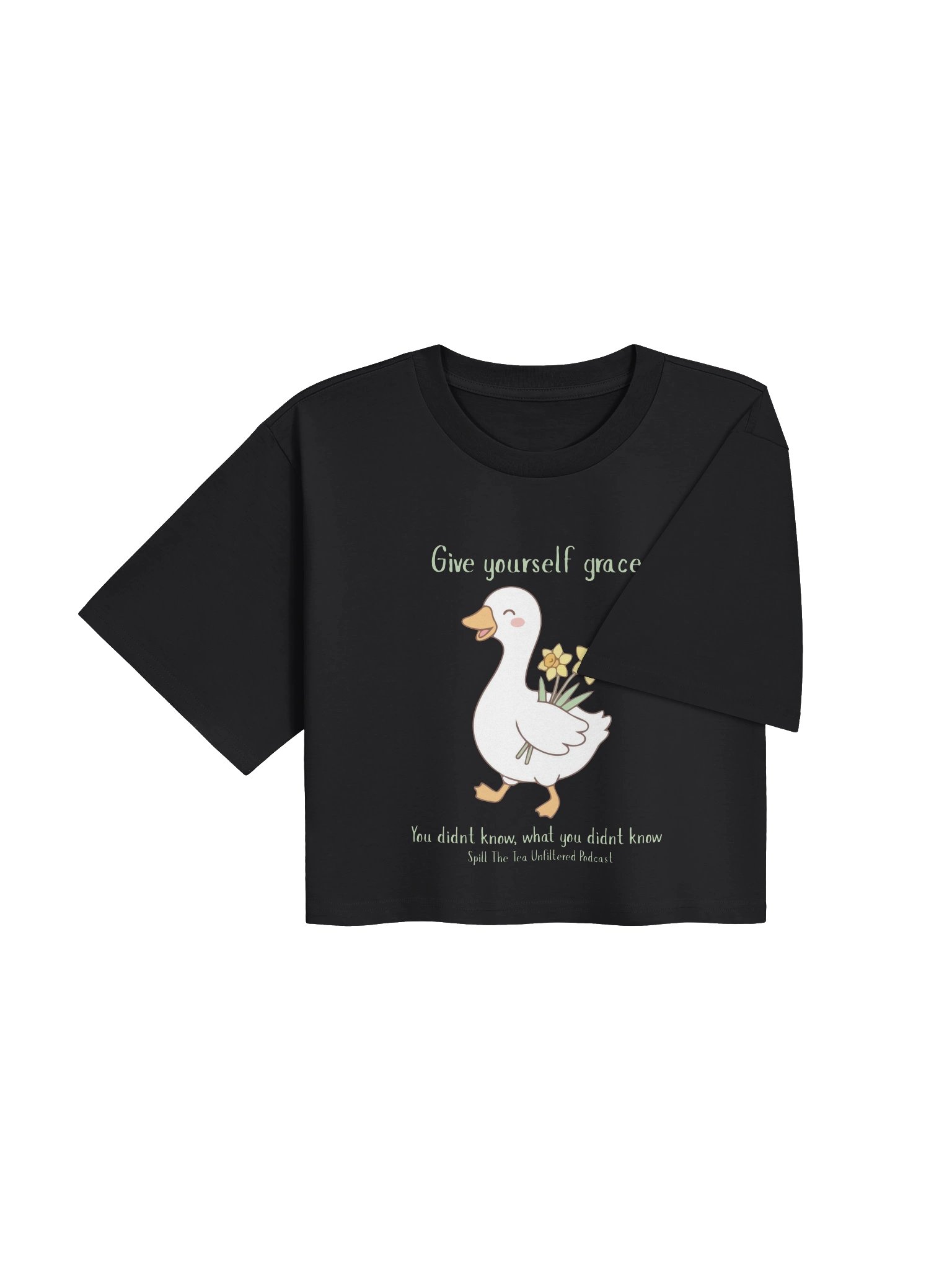 Give Yourself Grace Podcast Crop Tee product image (20)