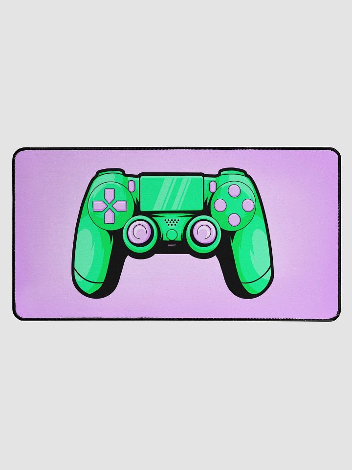 Controller Desk Mat - Purple and Green product image (1)