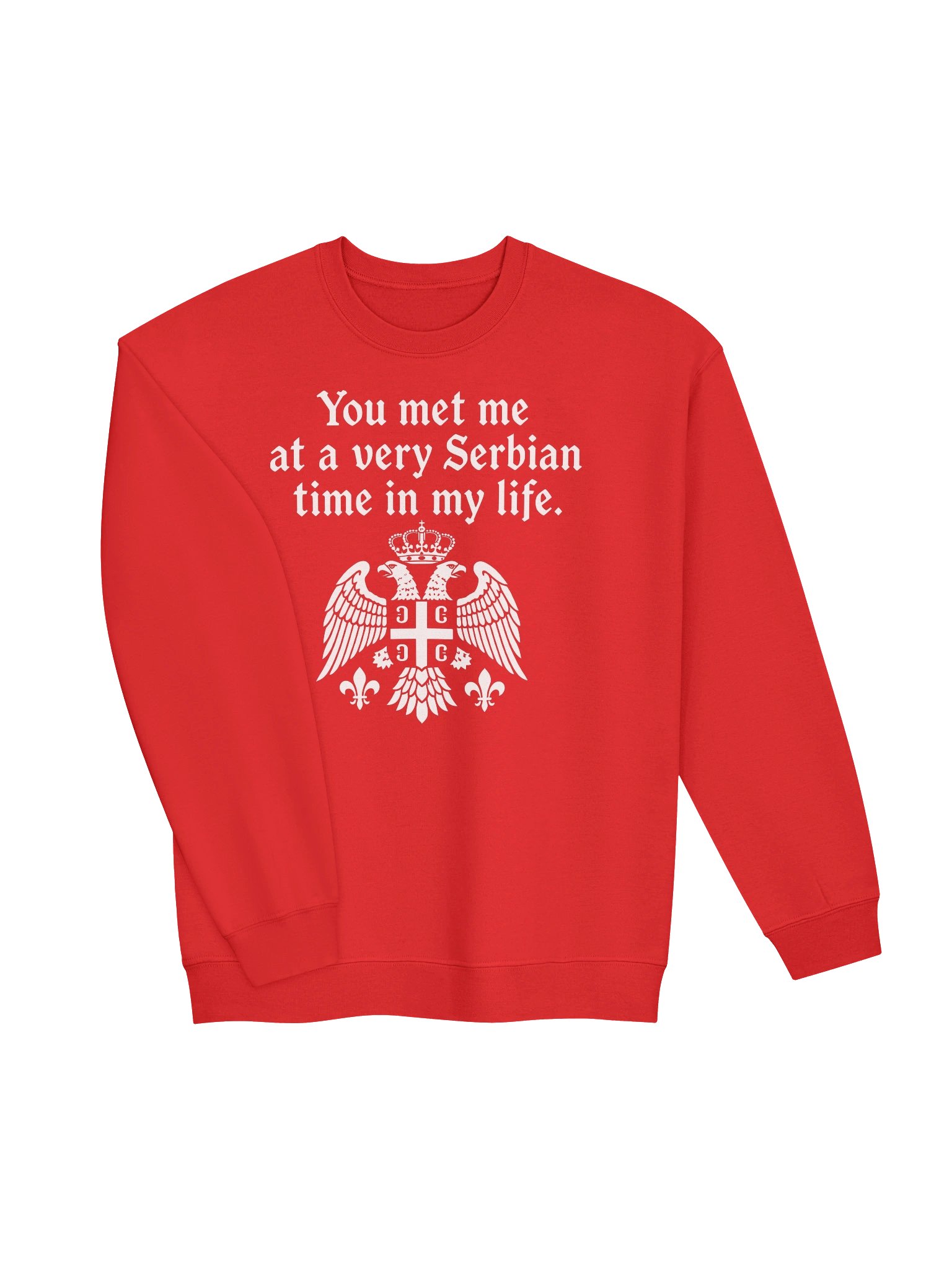 Very Serbian Time Crewneck product image (19)