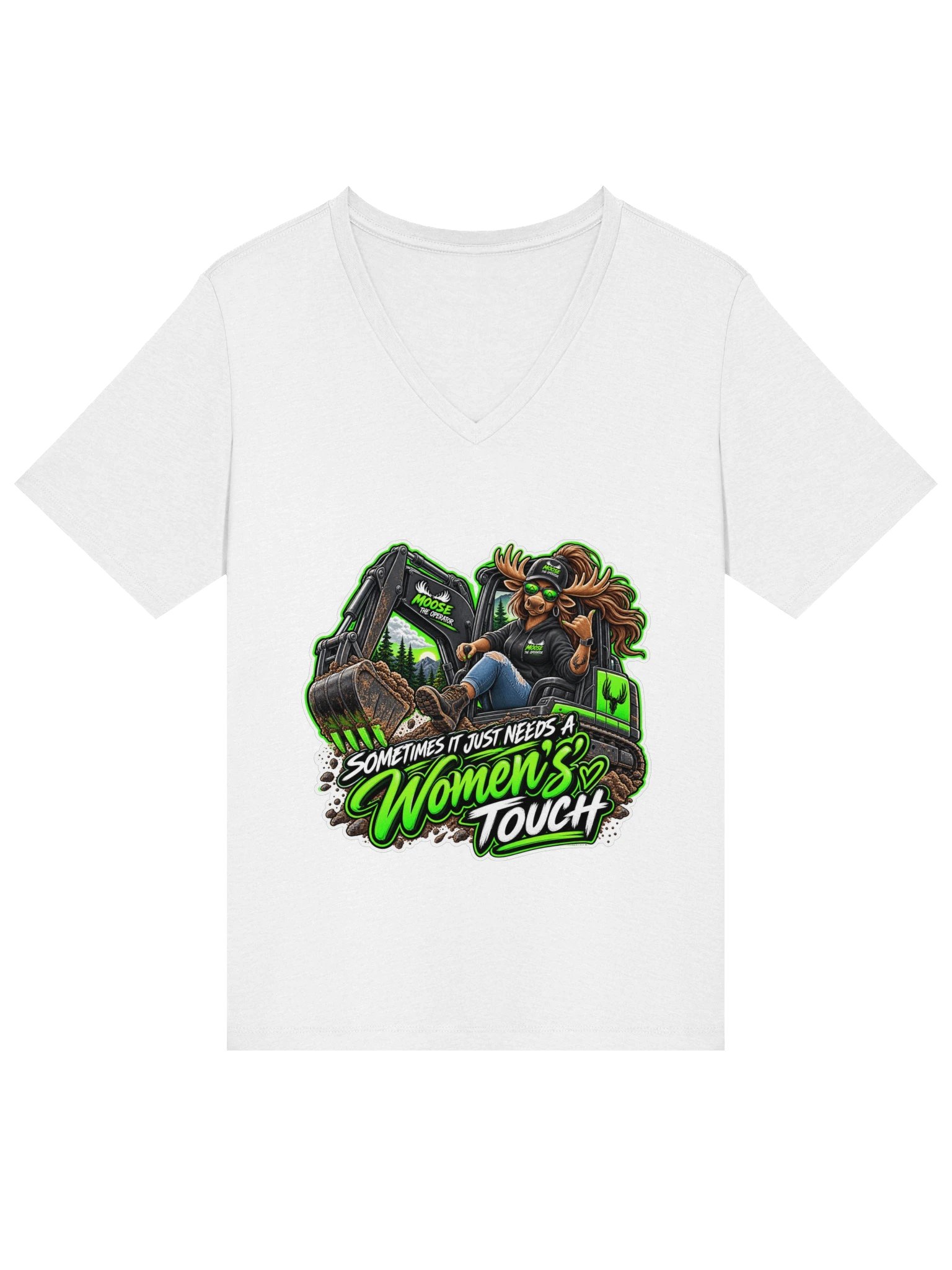 Women's Touch V-Neck Tee product image (11)