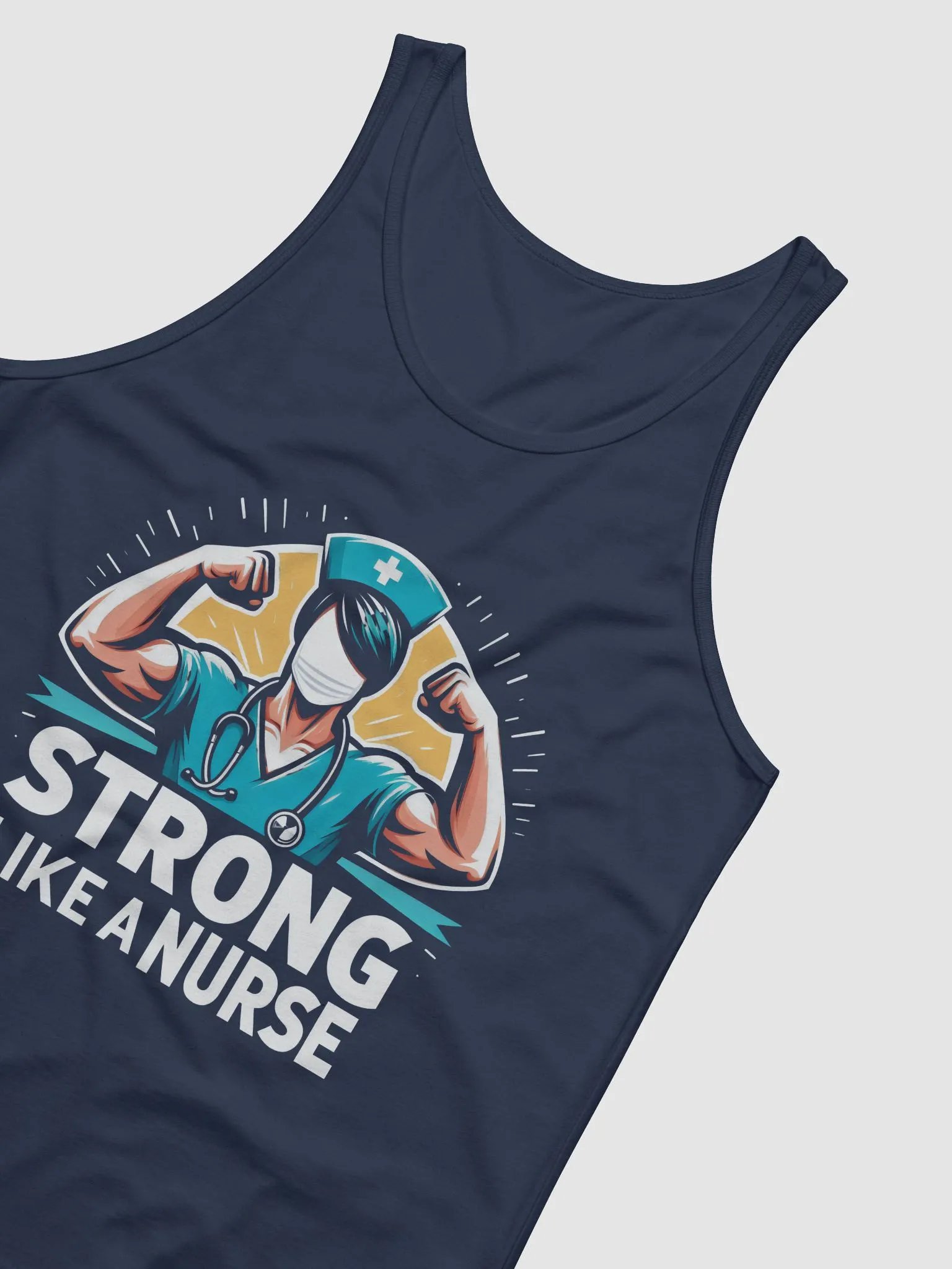 Stethoscope: Nurse Strong Muscle Tank product image (28)