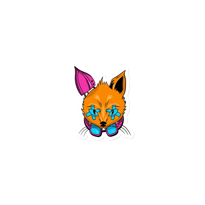 ShepQuest Cyberfox Die-Cut Magnet product image (1)