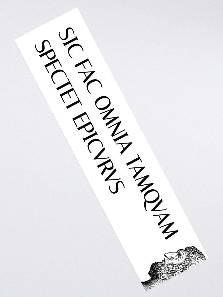 Epicurean Oath (Sticker) product image (2)
