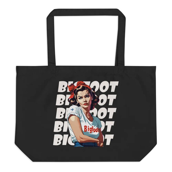 Bigfoot Girl Tote Bag product image (1)