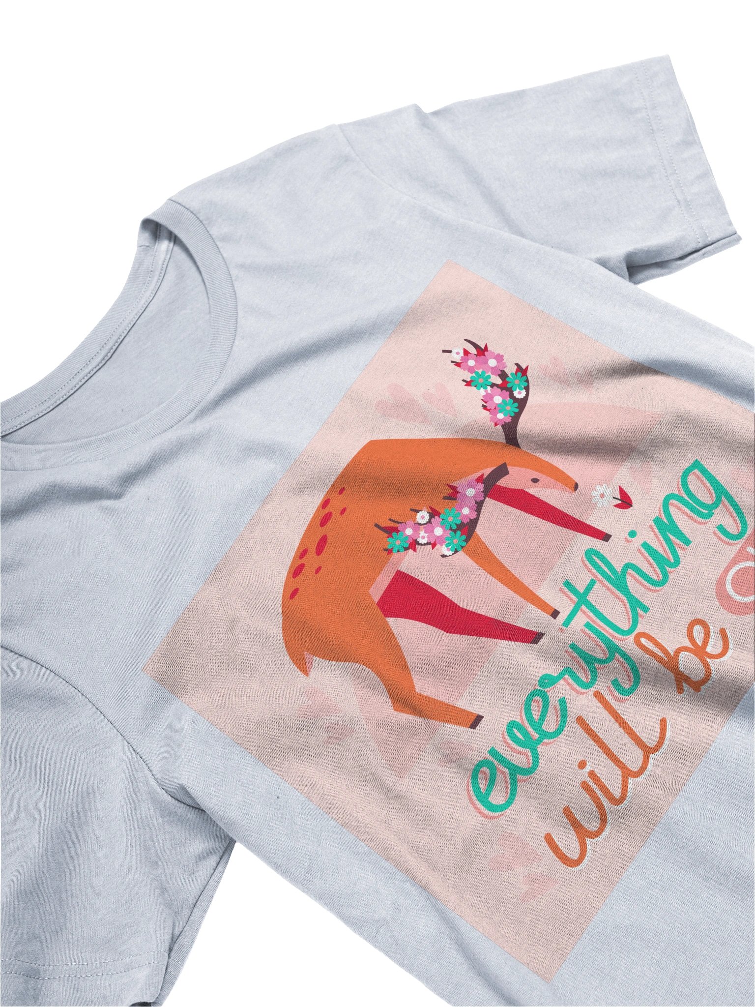 Everything Will Be OK Shirt | Positive Quote Graphic Tee product image (1)