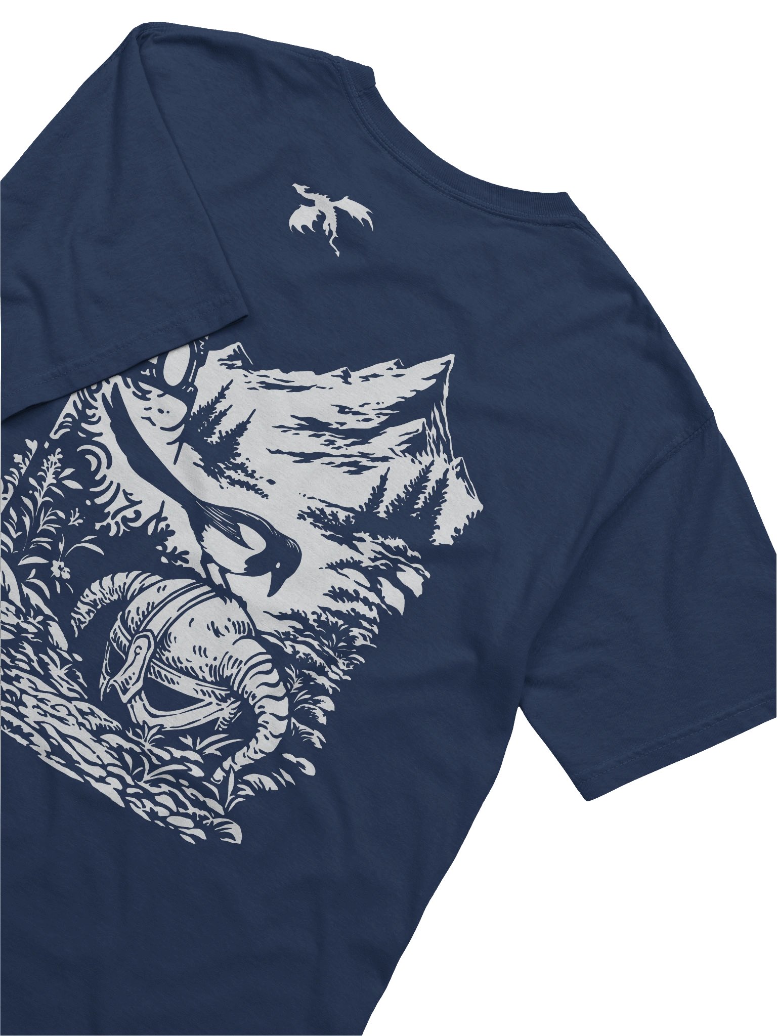 'Finally Awake' (Navy T-Shirt) product image (3)